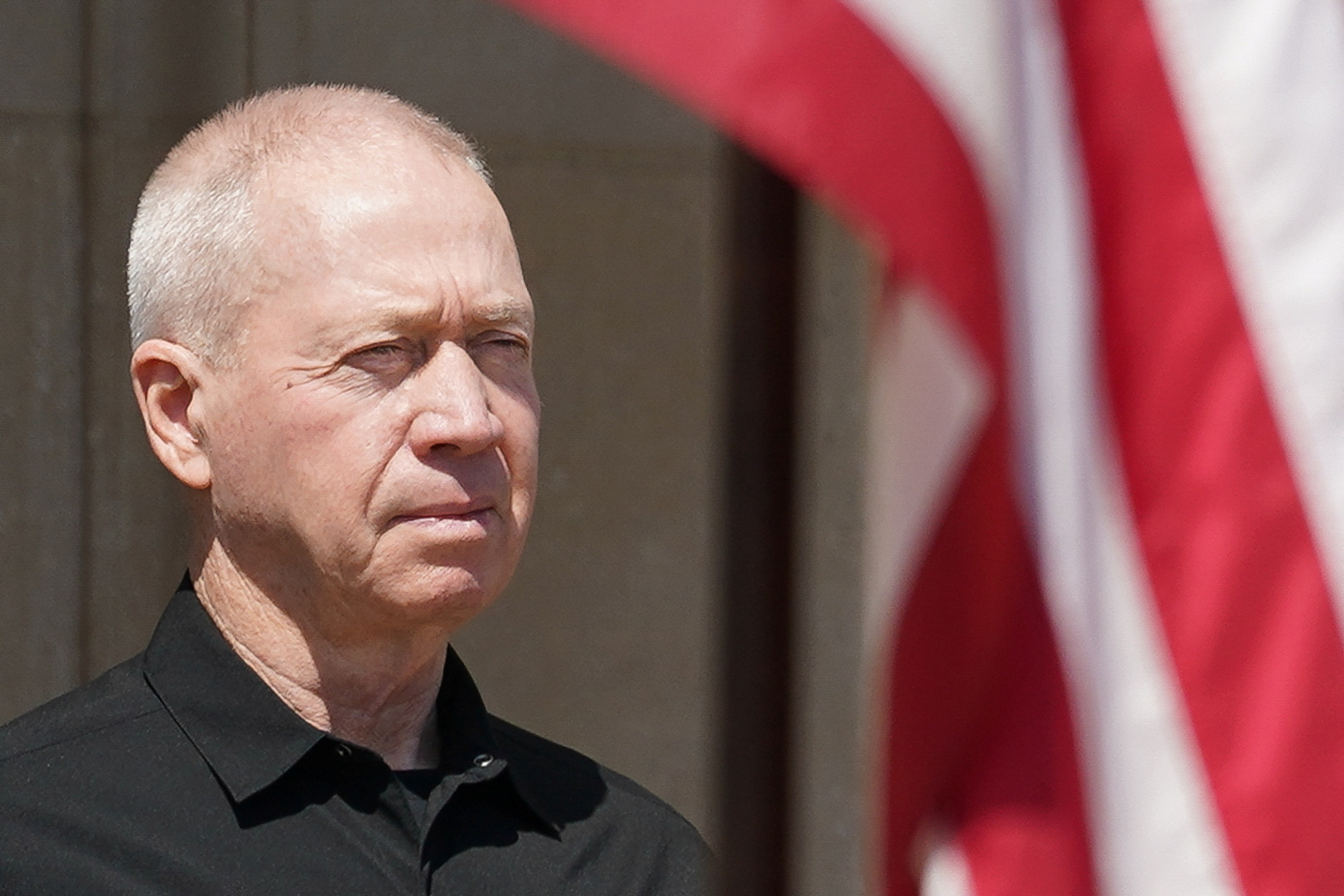 Israeli Defense Minister Yoav Gallant is received by U.S. Secretary of Defense Lloyd Austin