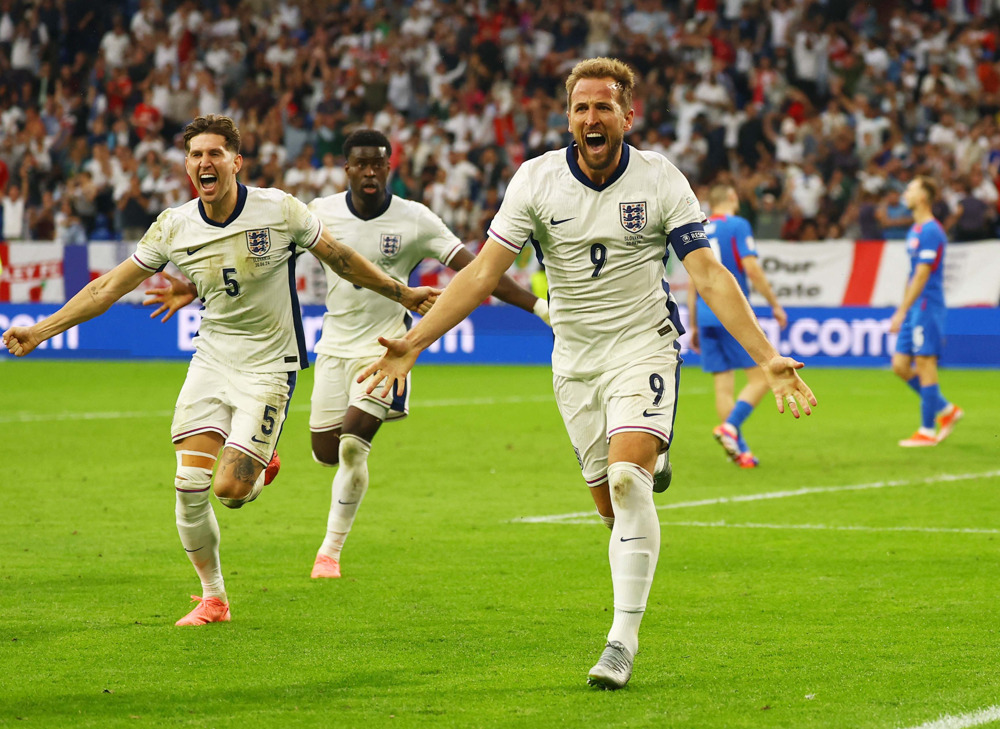 Kane celebrates scoring their second