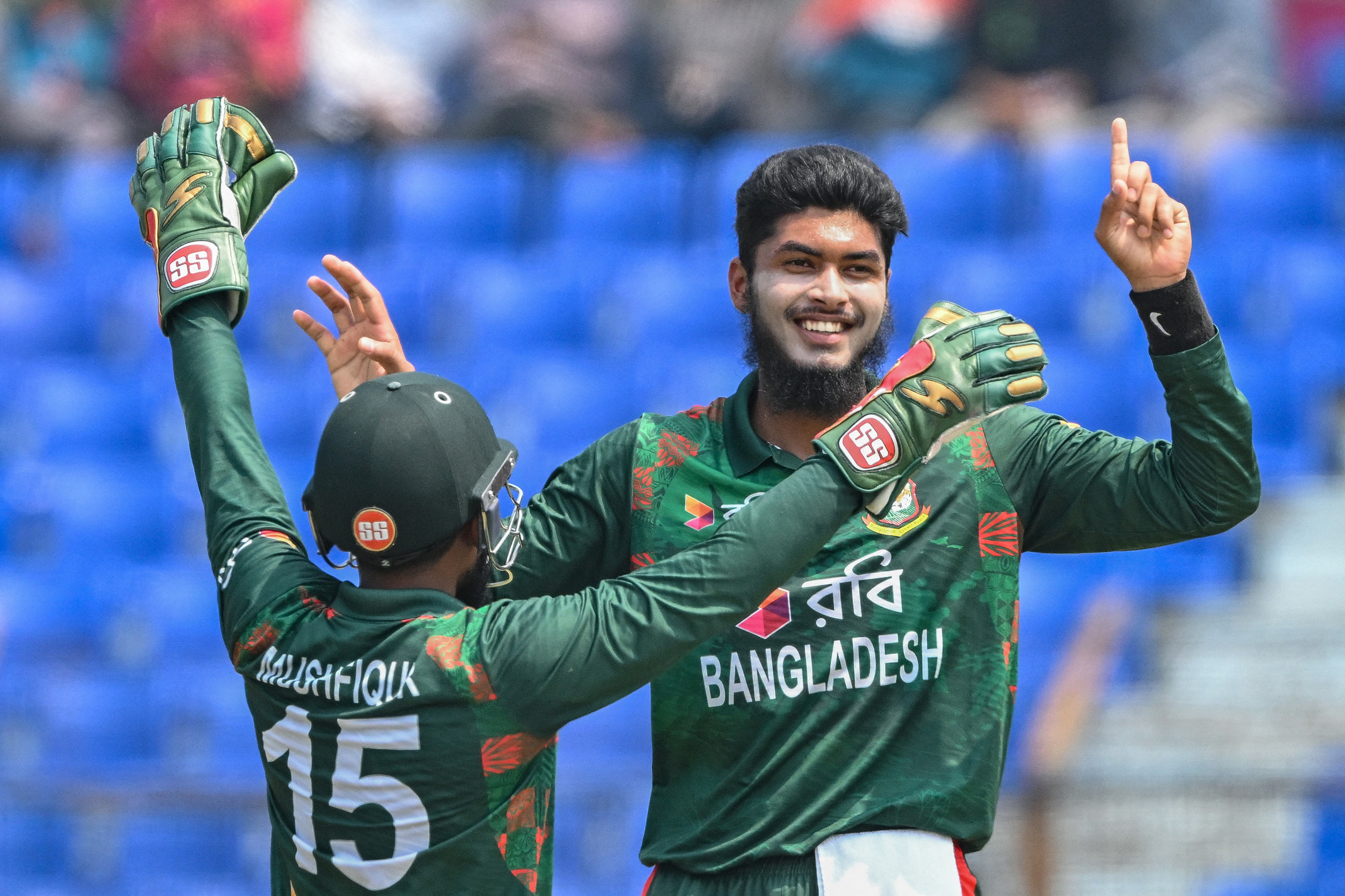 Bangladesh's Rishad Hossain