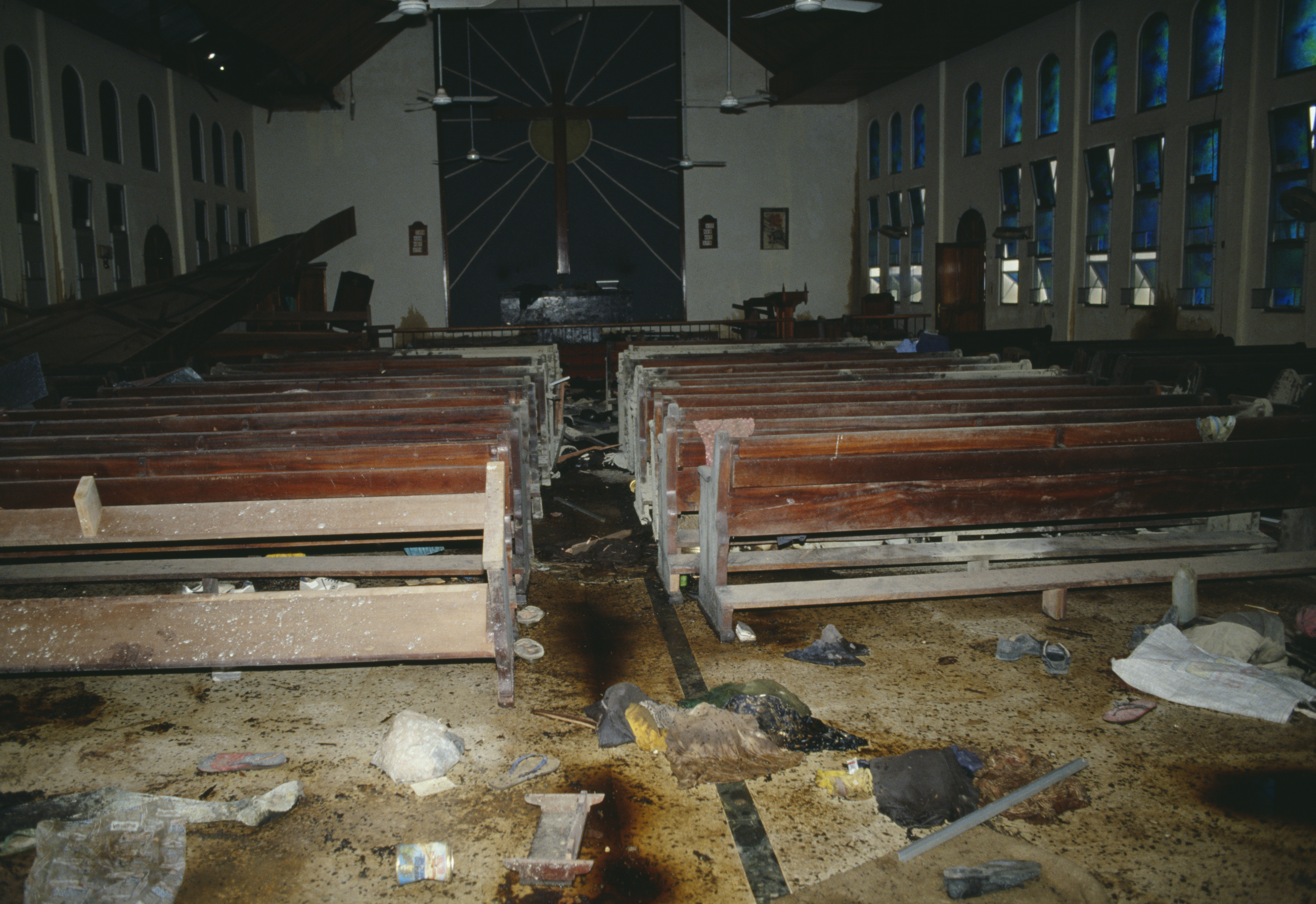 Lutheran Church massacre, Liberia, 1990