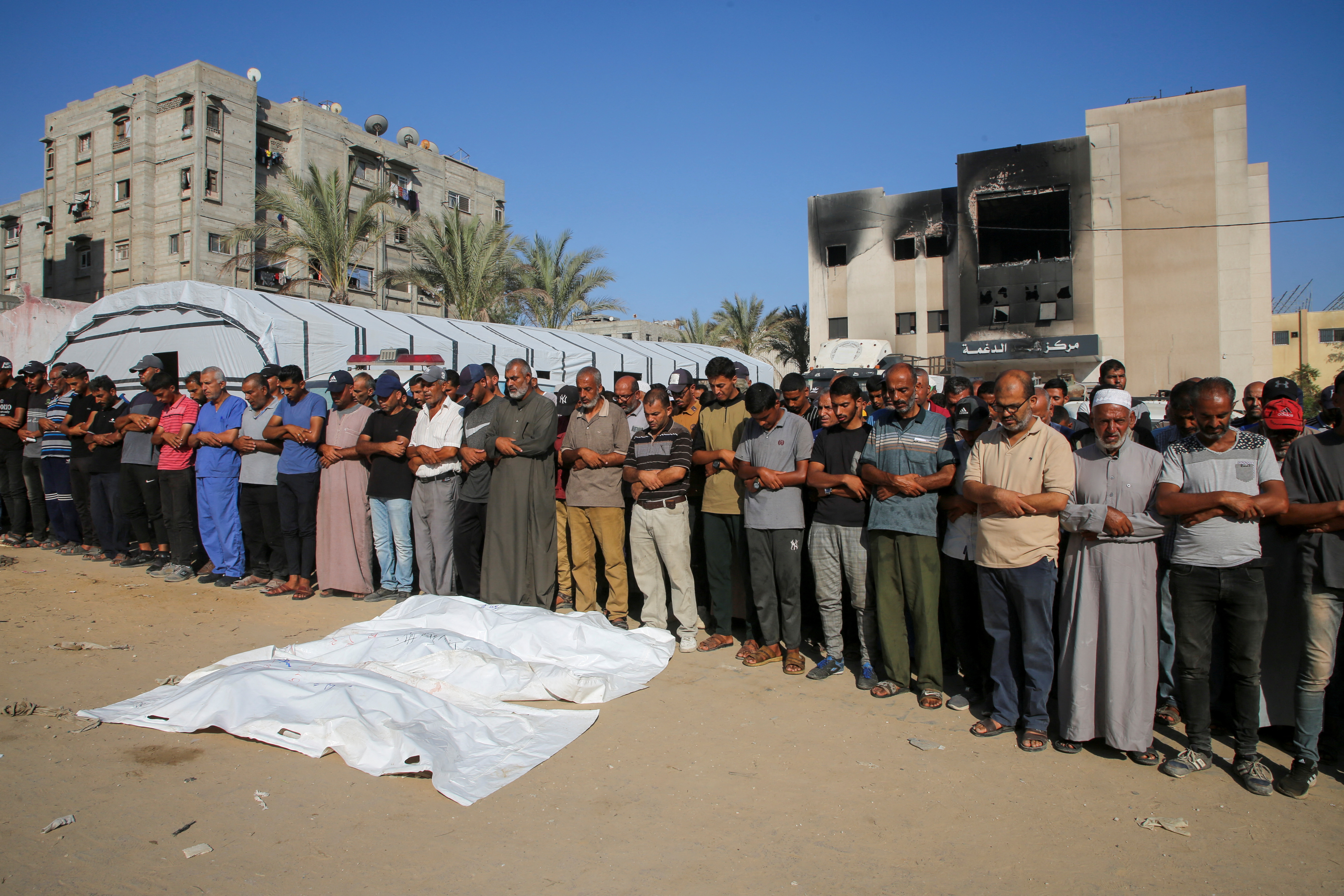 Deadly Israeli strike hits school turned shelter in southern Gaza