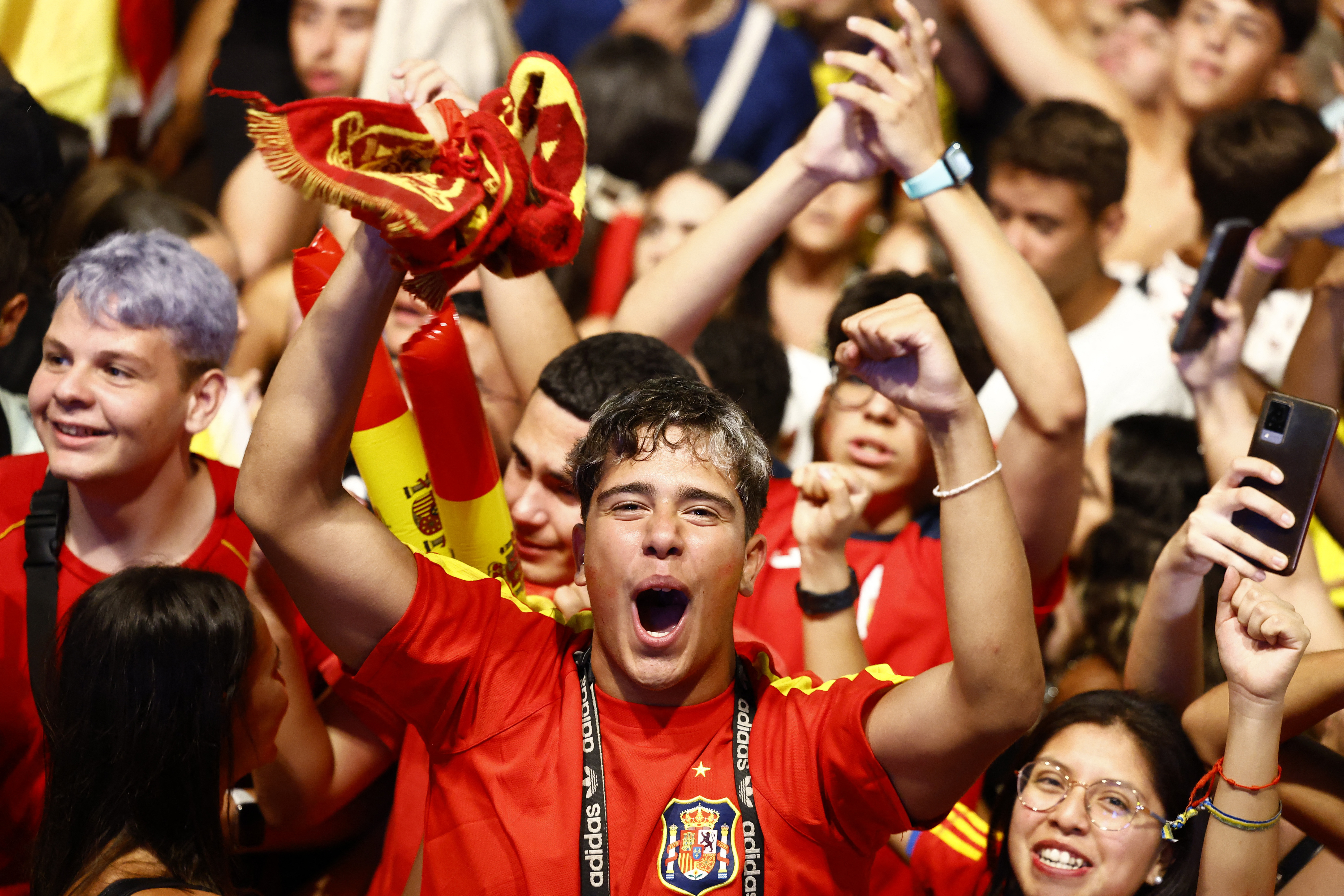 Celebrations as Spain wins record fourth European Championship title