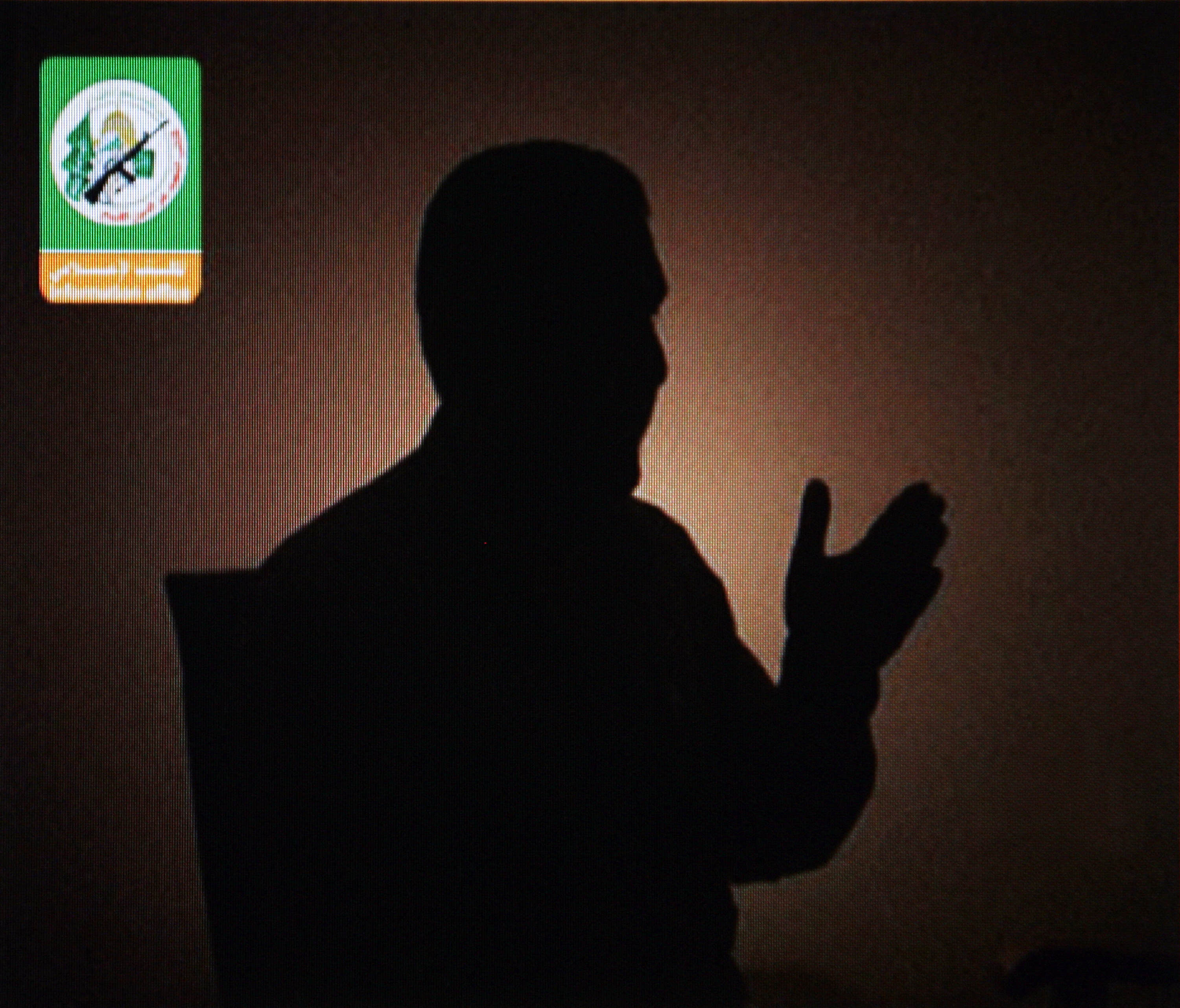 A photo taken from militant group Hamas' web site, show one of Israel's most wanted men, the Palestinian militant Mohammed Deif, in an Internet video, 27 August 2005. Deif, has resurfaced in an Internet video released today in which he promises "hell" for Israel after its pullout from the Gaza Strip and urges Palestinians not to halt the struggle against Israel following the evacuation of over 8,000 Jewish settlers from Gaza and small parts of the West Bank. AFP PHOTO/ HO (Photo by HO / AFP)