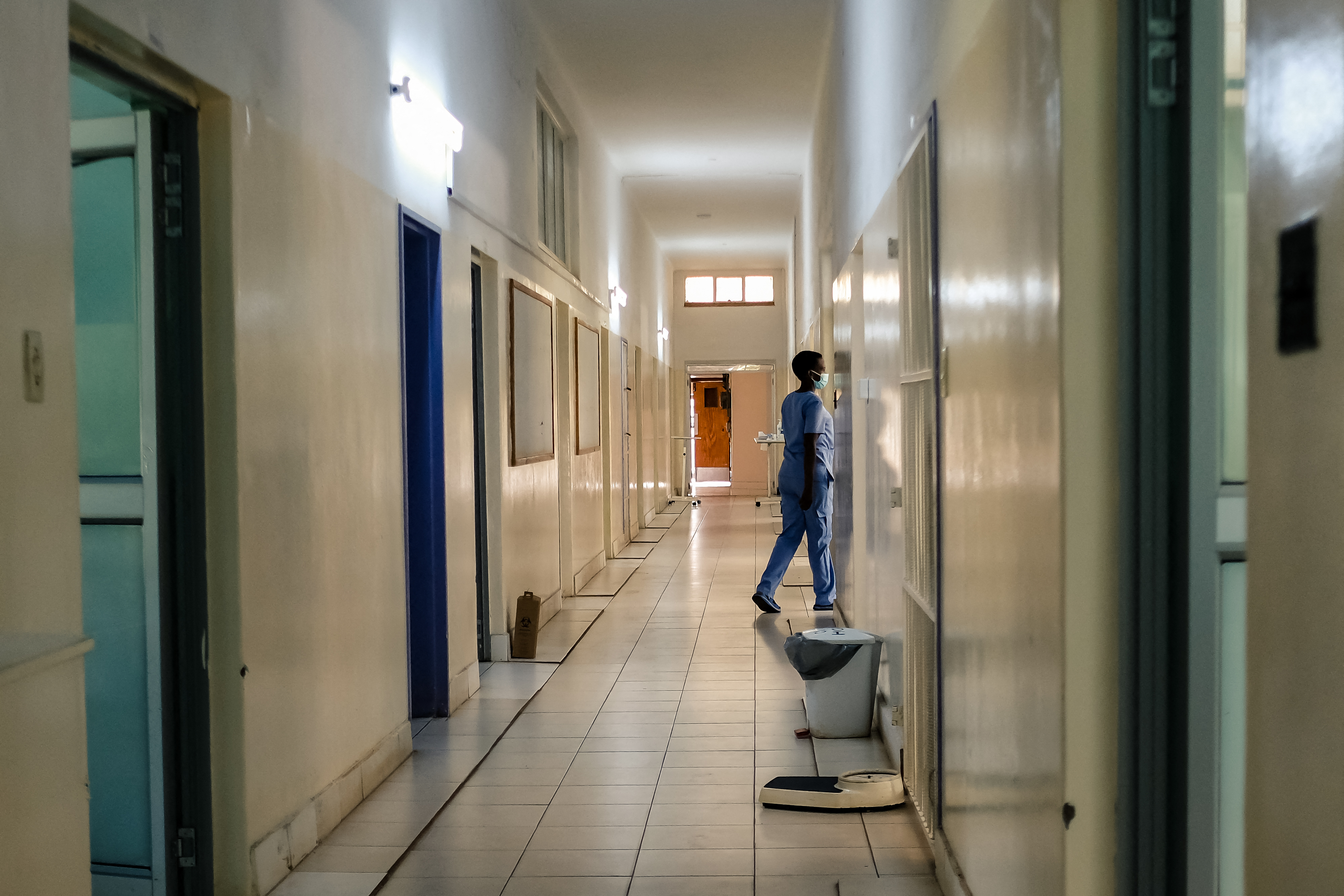 A hospital in Zimbabwe