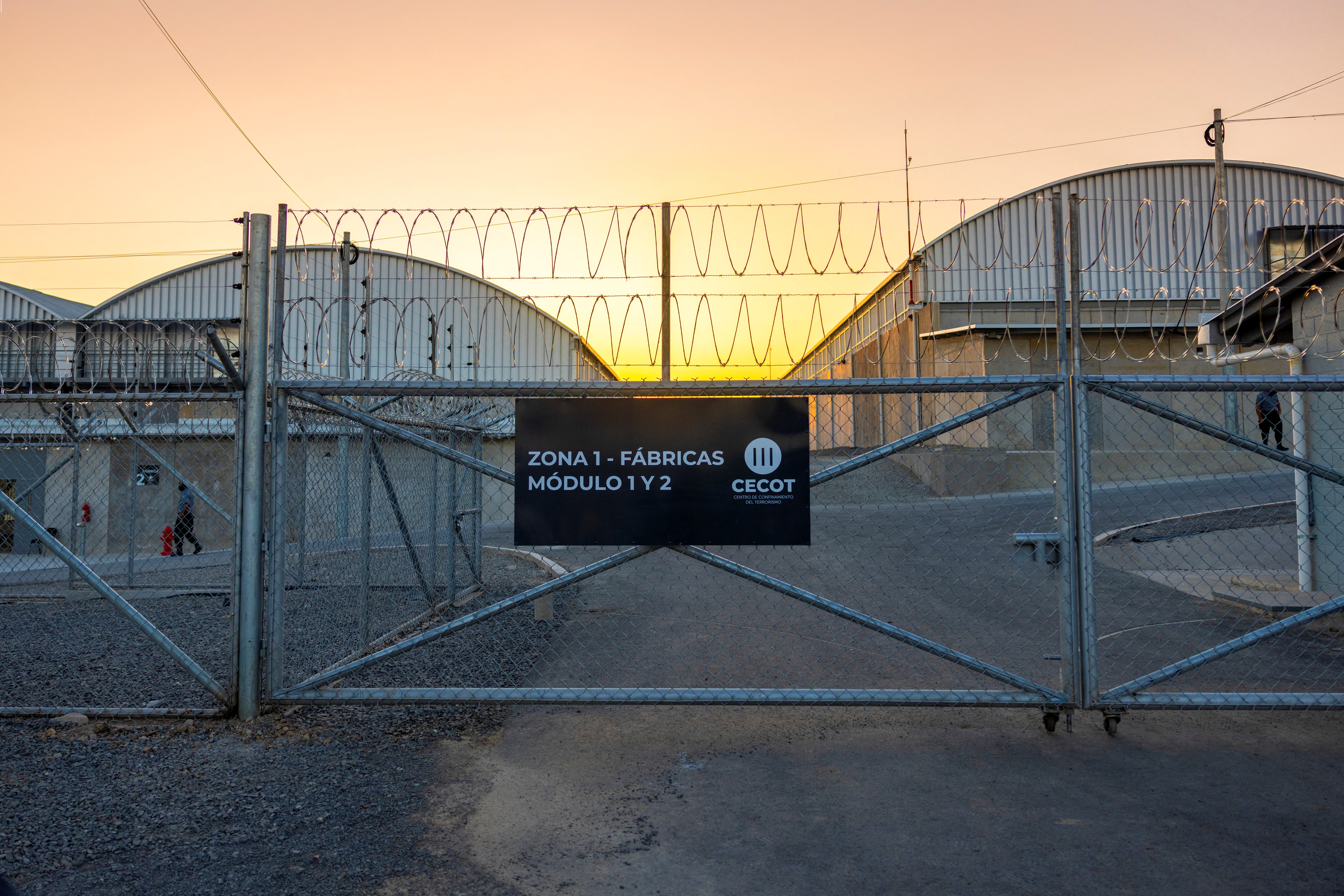 newly inaugurated prison southeast of San Salvador