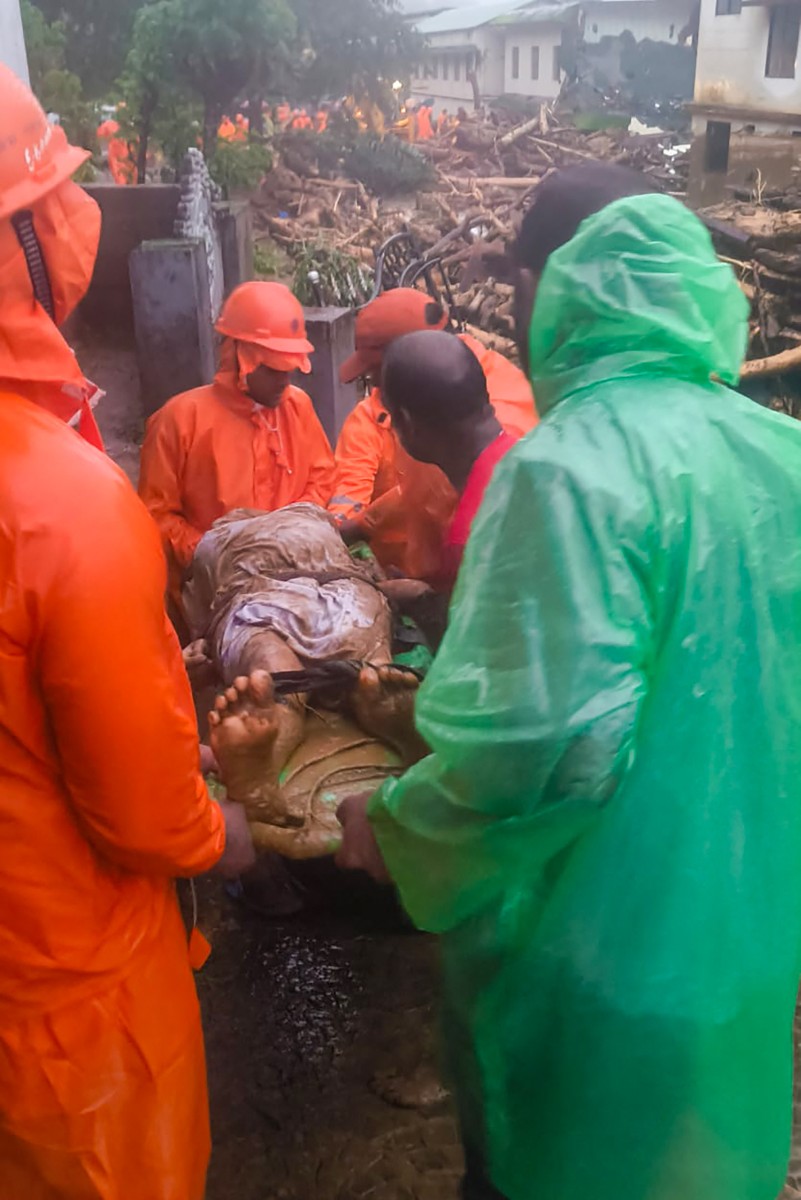 Landslides caused by heavy rains kill at least 36 people in southern India