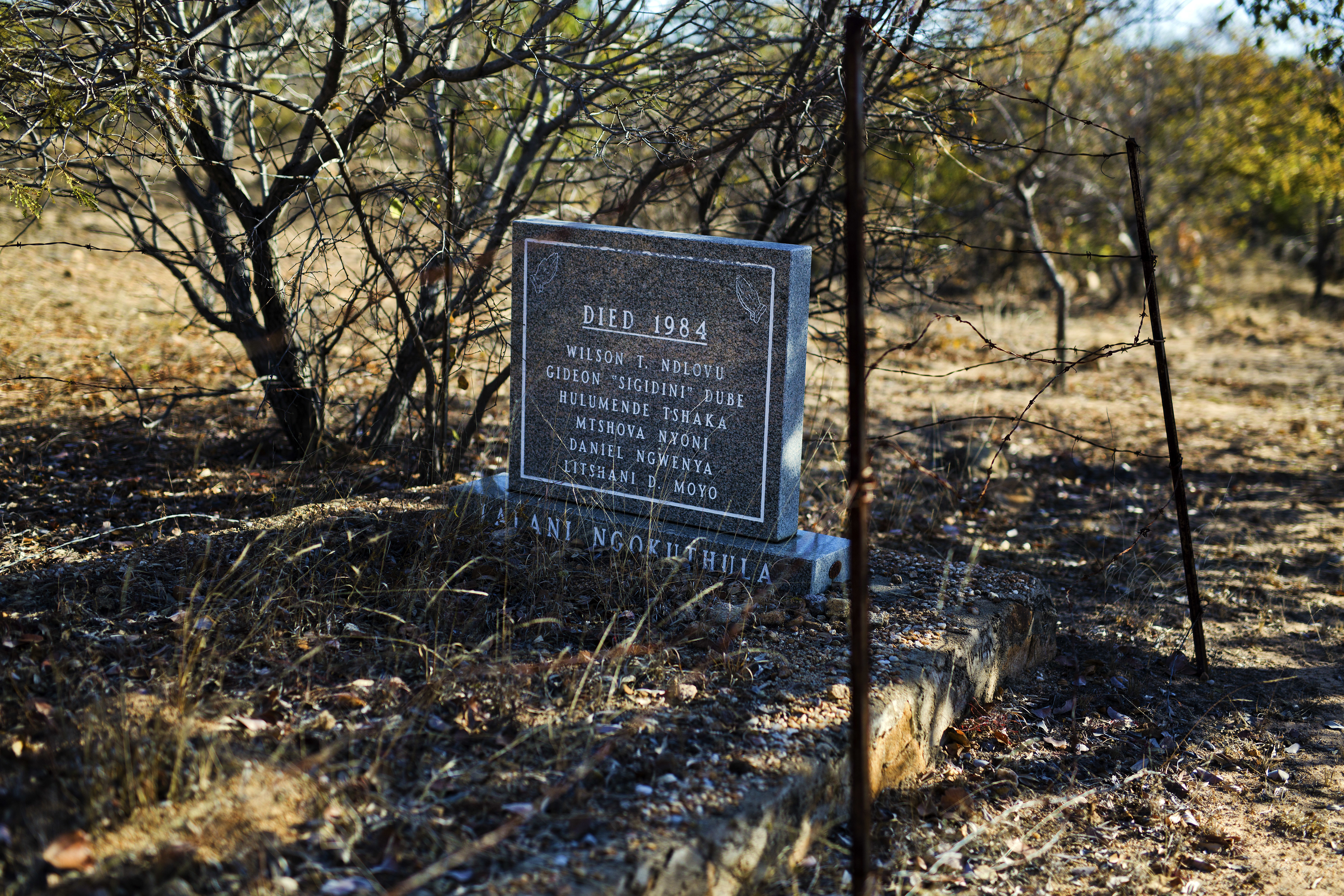 A mass grave for Gukurahundi victims