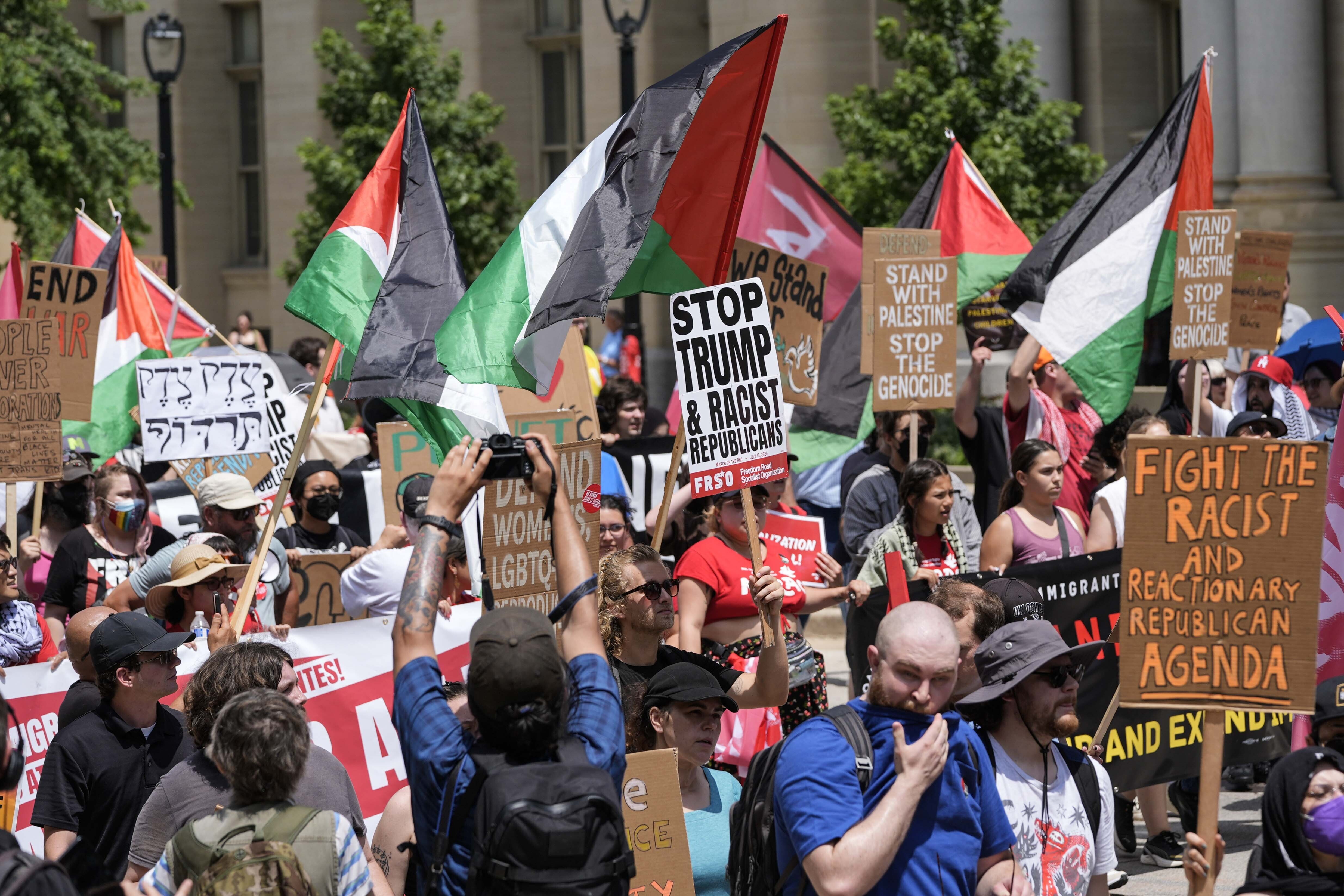 Election 2024 RNC Protests