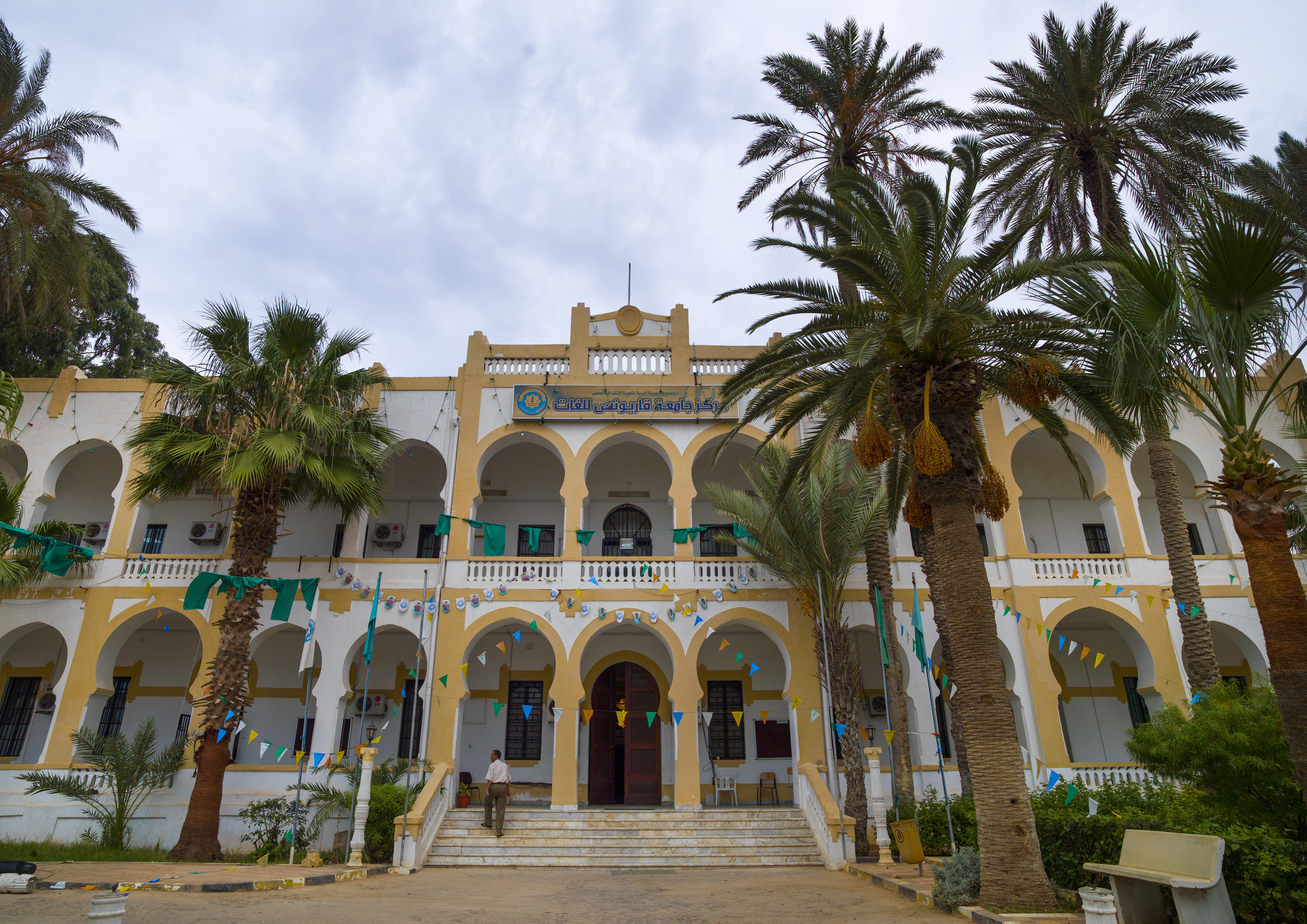 An official Italian colonial building - once used as the university - in the old town of Benghazi as it appeared in 2007 before civil war and the ensuing regeneration projects took hold [Eric Lafforgue/Art in All of Us/Corbis via Getty Images]