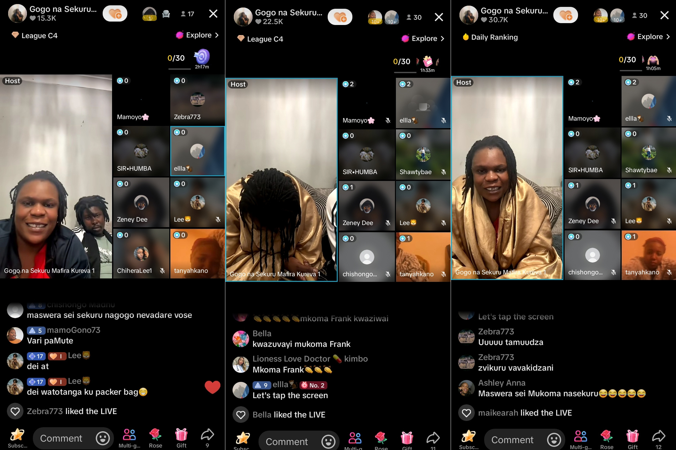 A Zimbabwean traditional healer