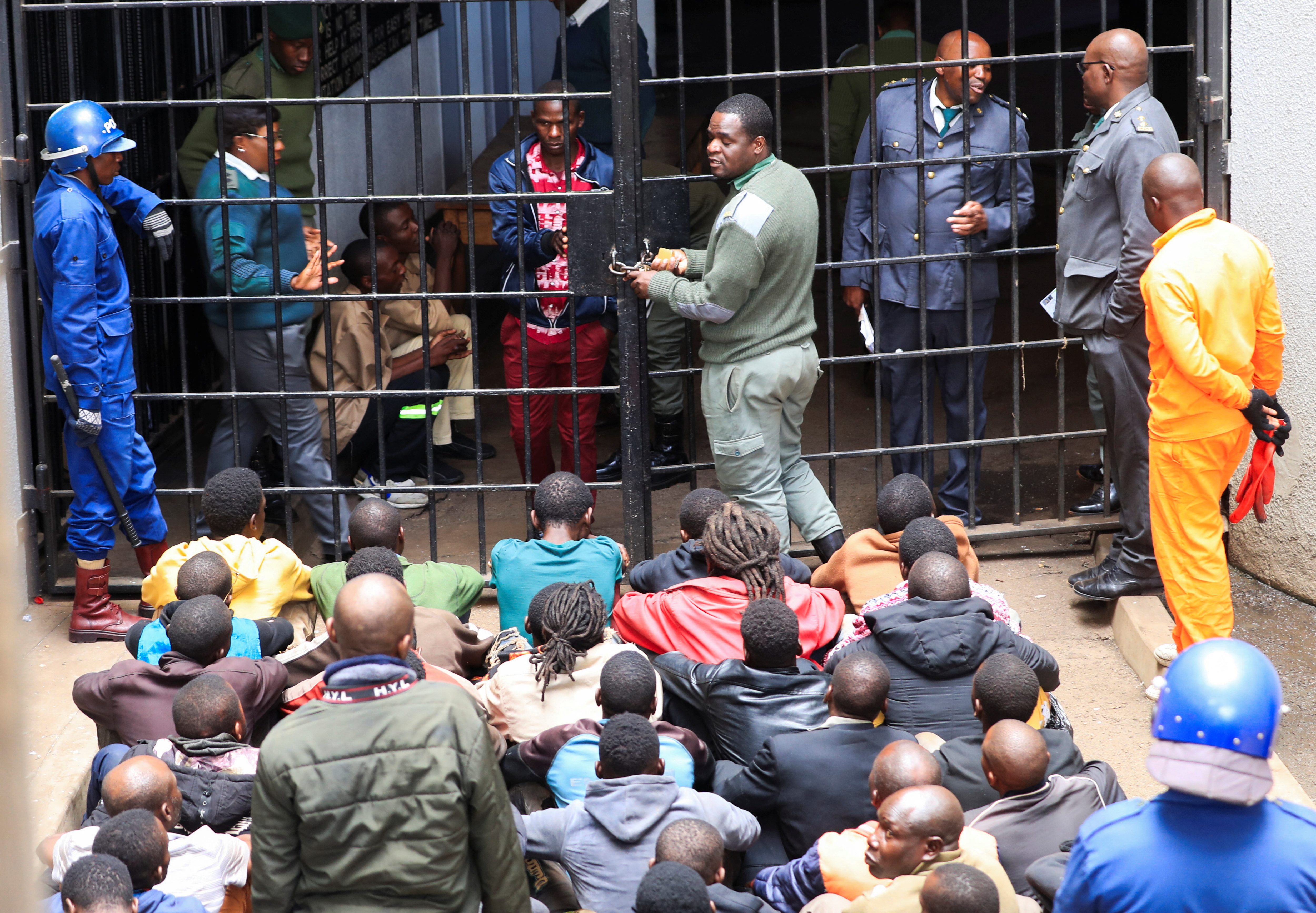 Prisoners in Zimbabwe