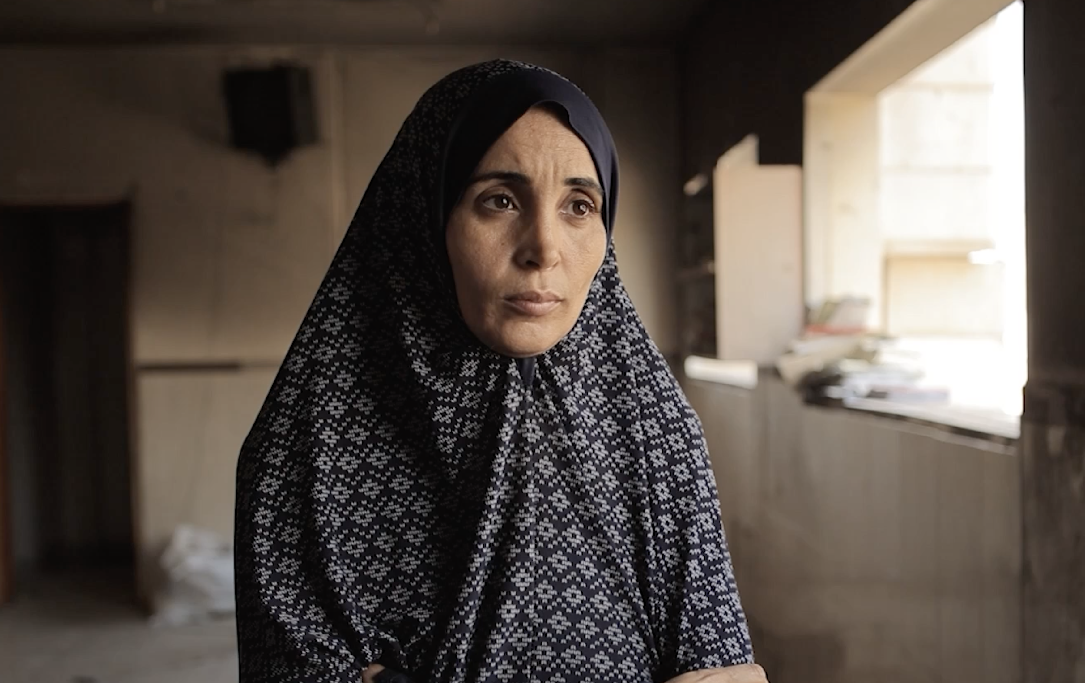 Suzan al-Basyouni [Screengrab/Sanad Verification Agency/Al Jazeera]