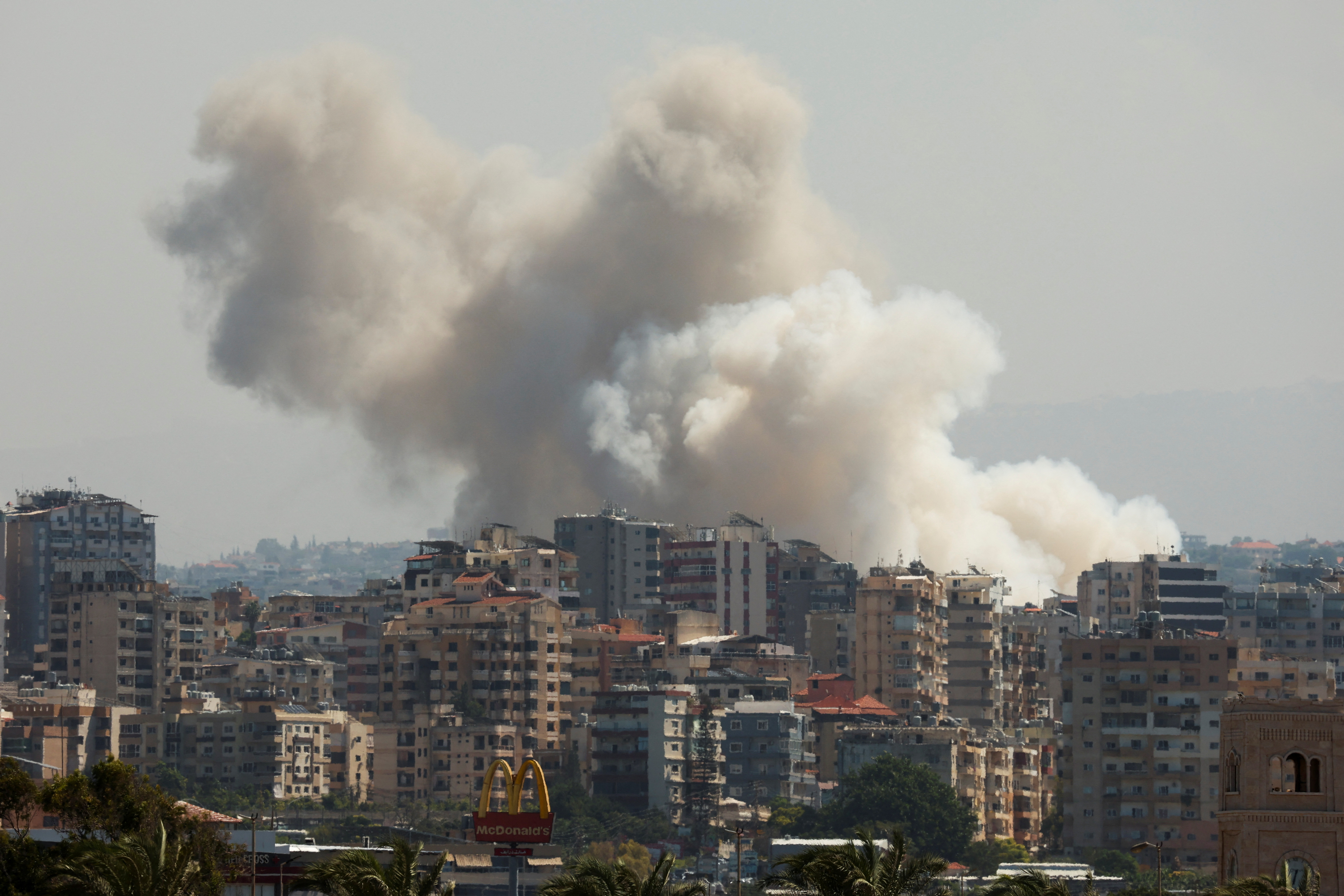 Israel strikes wide swaths of southern Lebanon