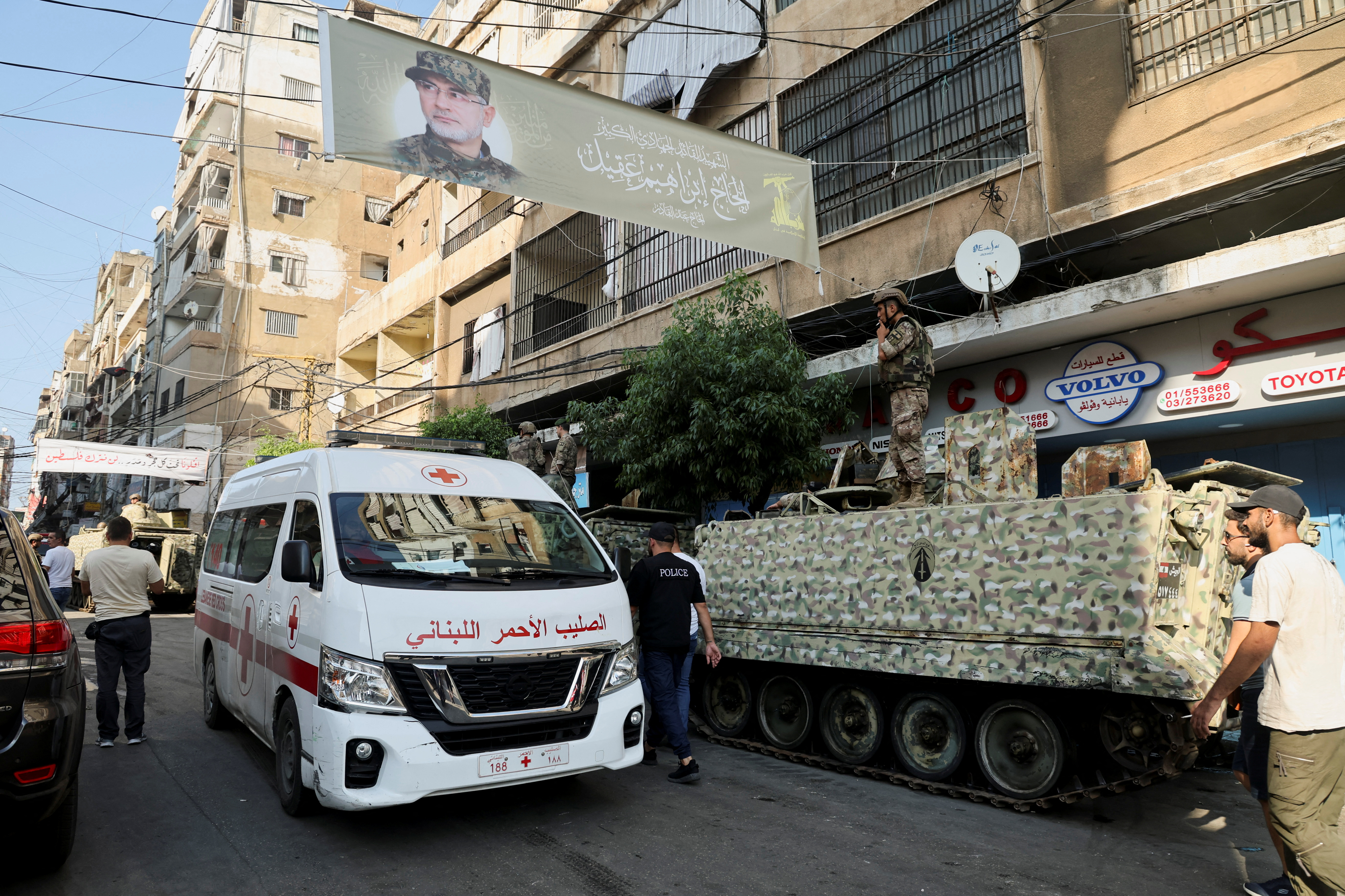 Israeli strike on southern Beirut
