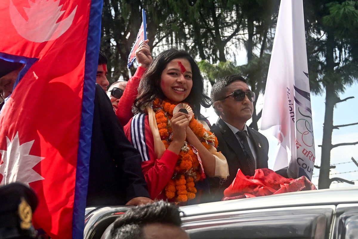 Paralympic Games taekwondo bronze medallist