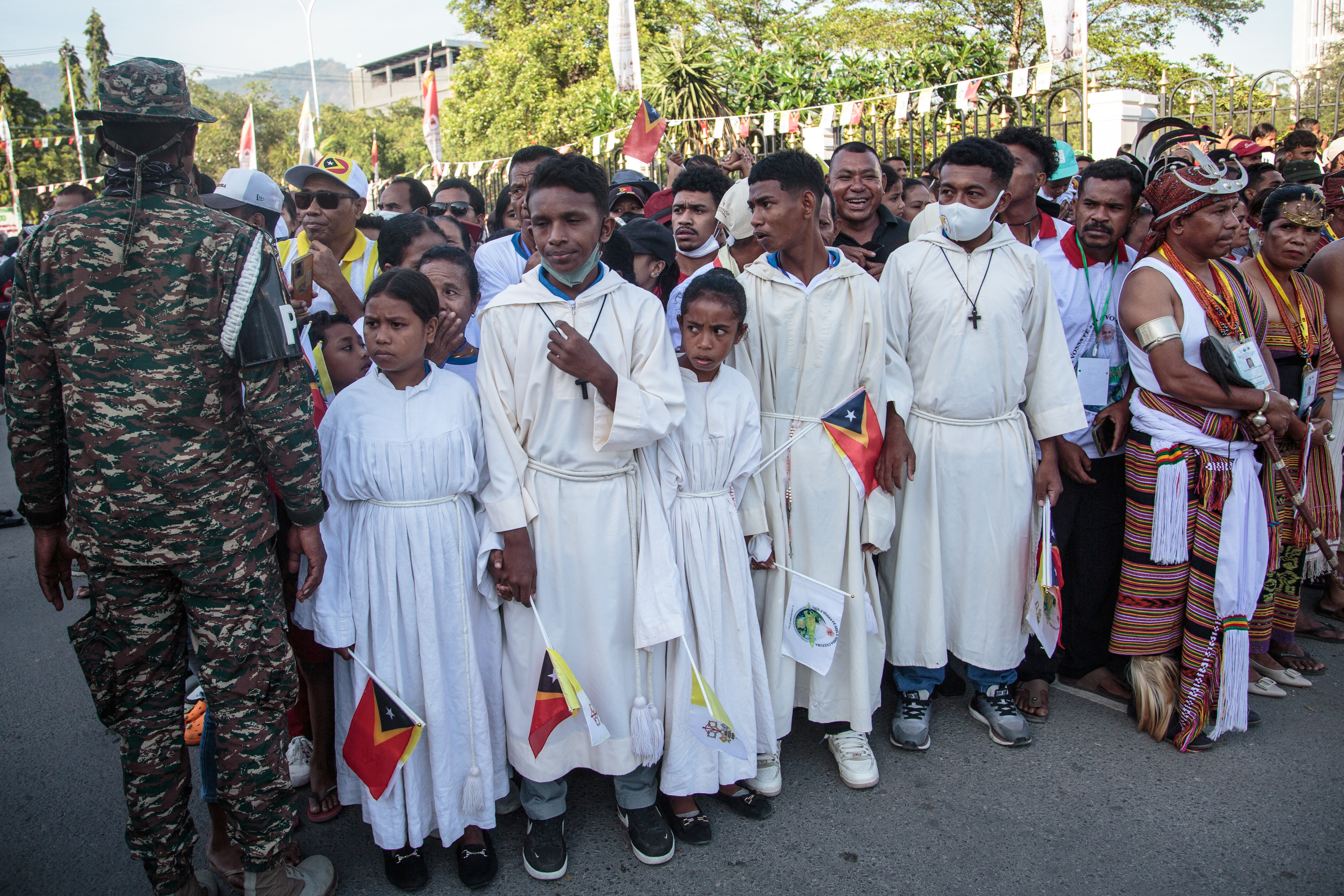 Pope mass draws 600,000 in Catholic-majority East Timor