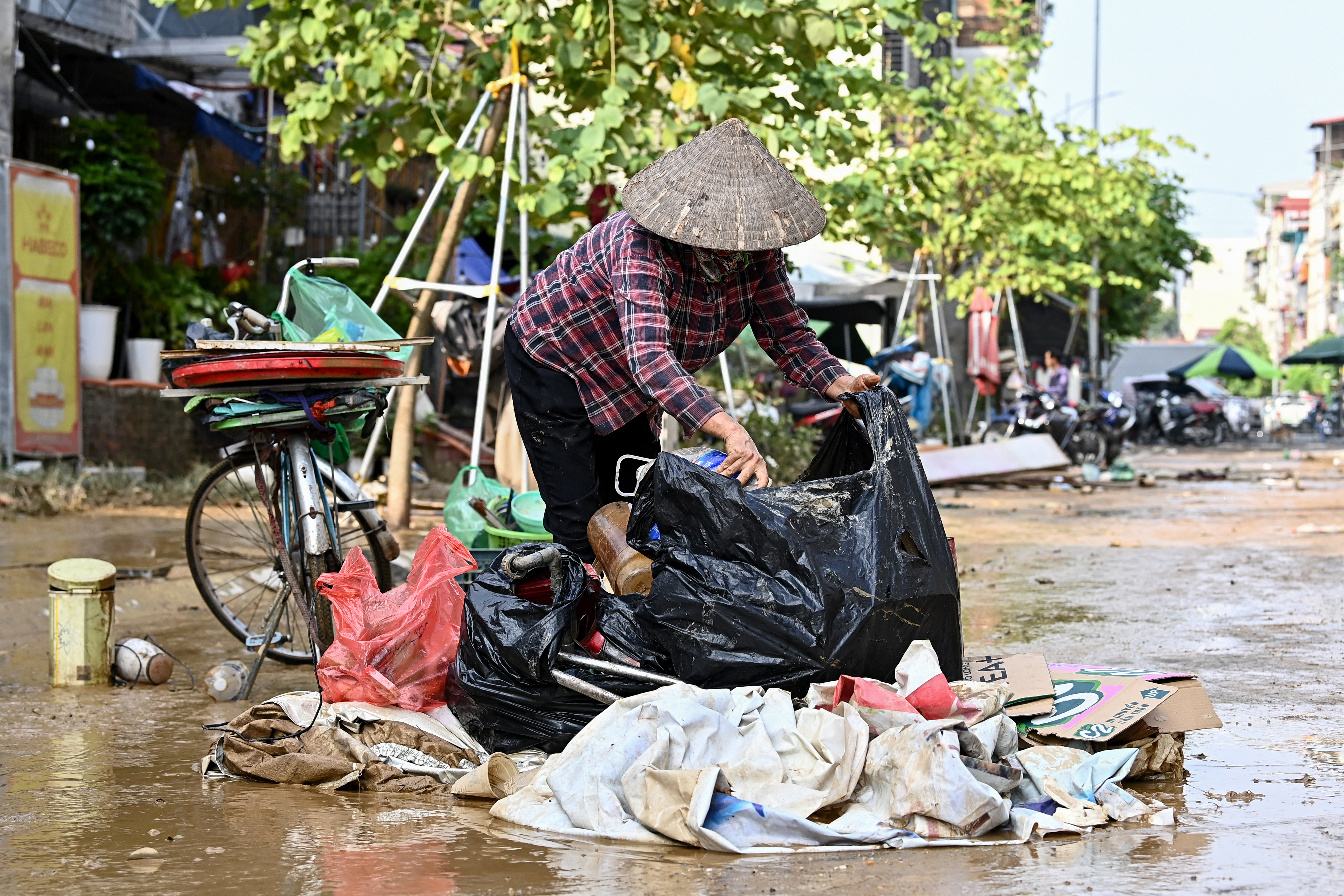 Myanmar battles Yagi floods as Vietnam begins clear-up