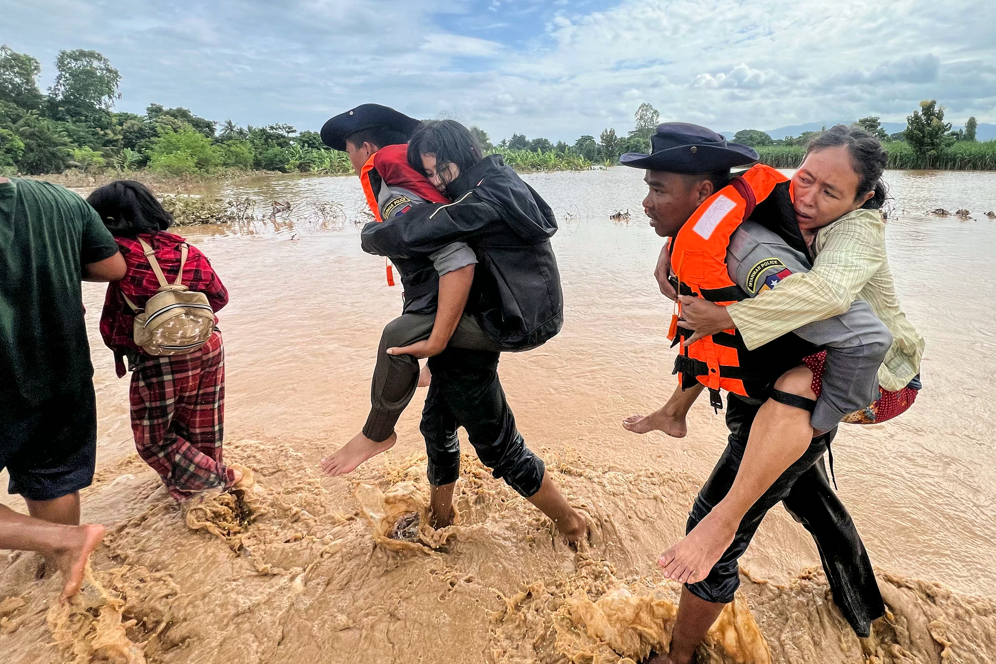 Myanmar battles Yagi floods as Vietnam begins clear-up