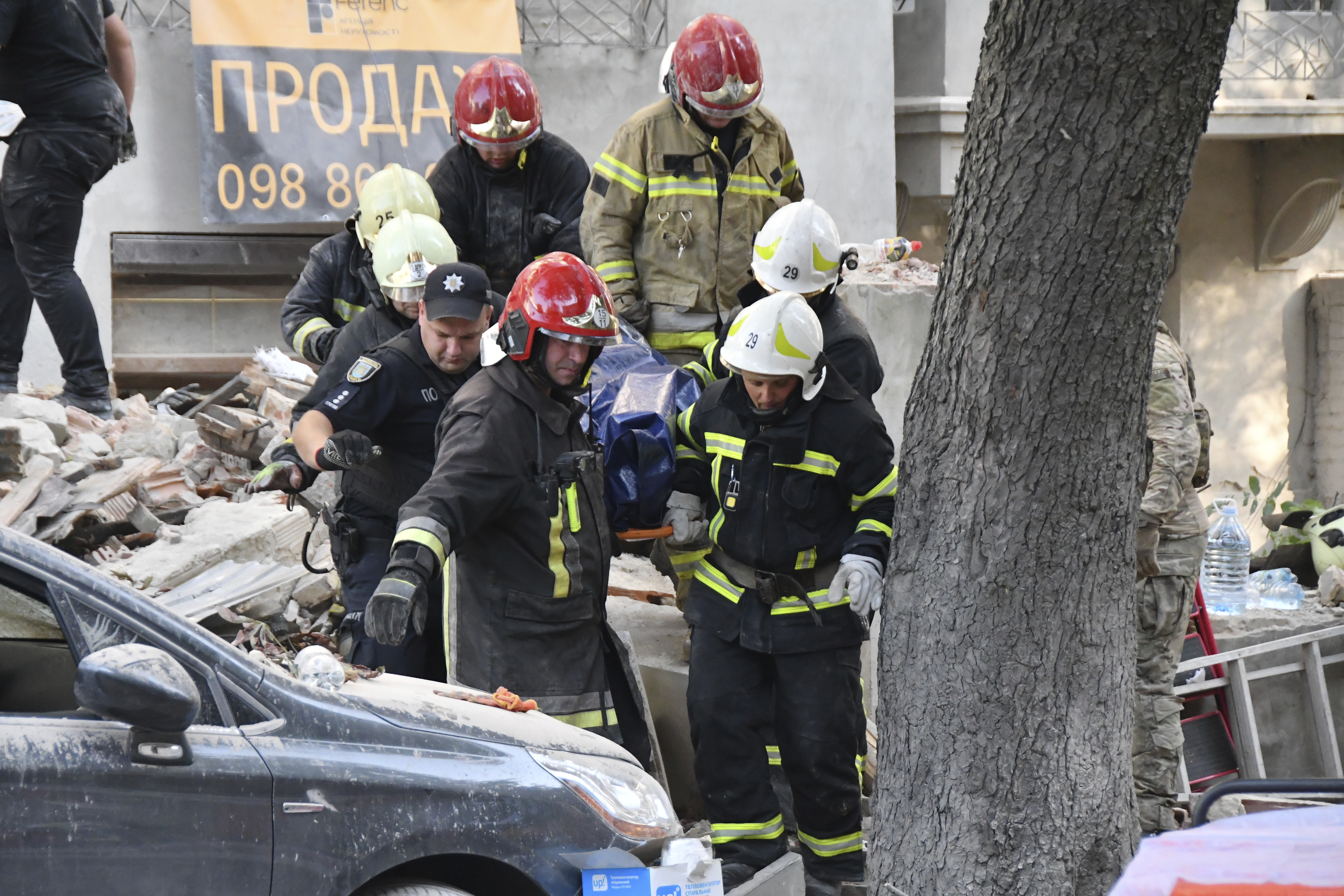 Russian strike on Ukraine's historic Lviv kills seven