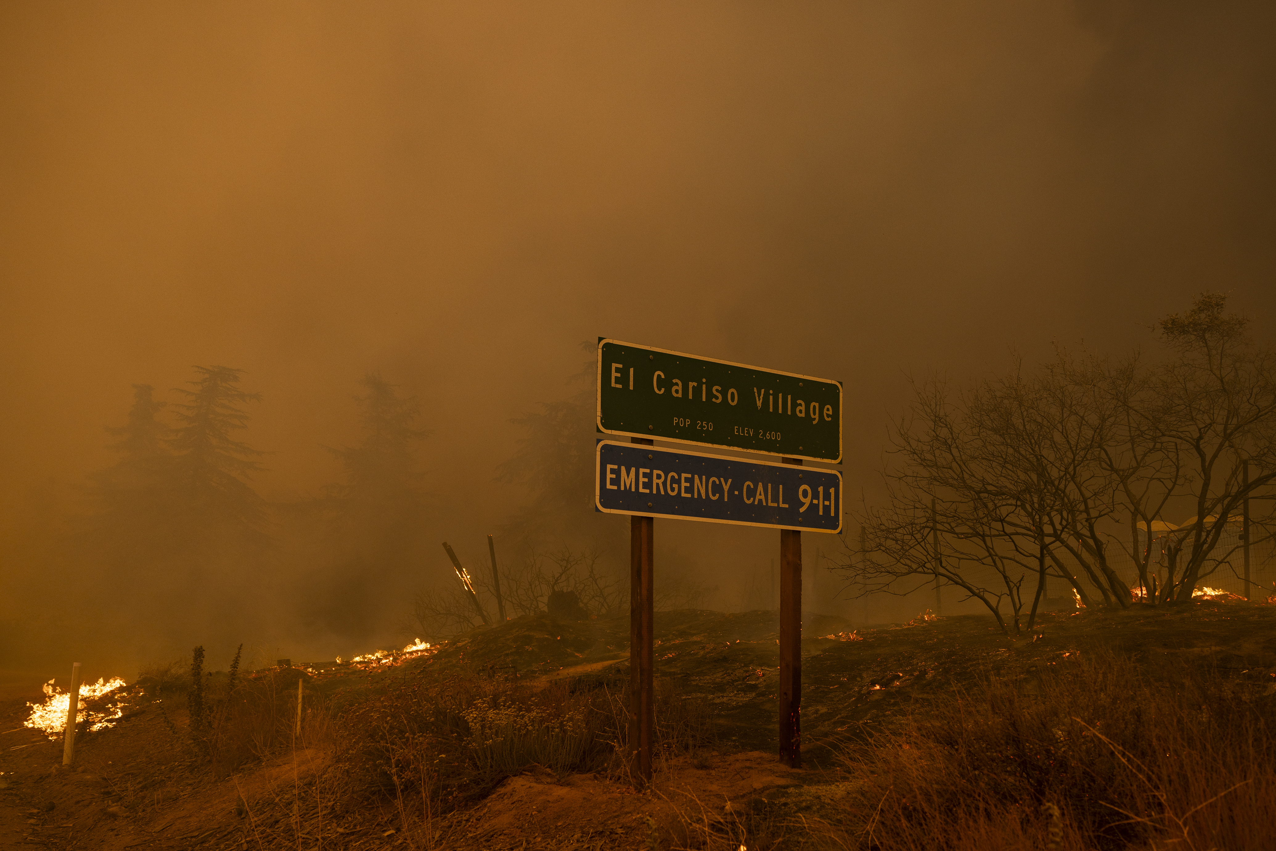 Wildfires burn out of control in Southern California