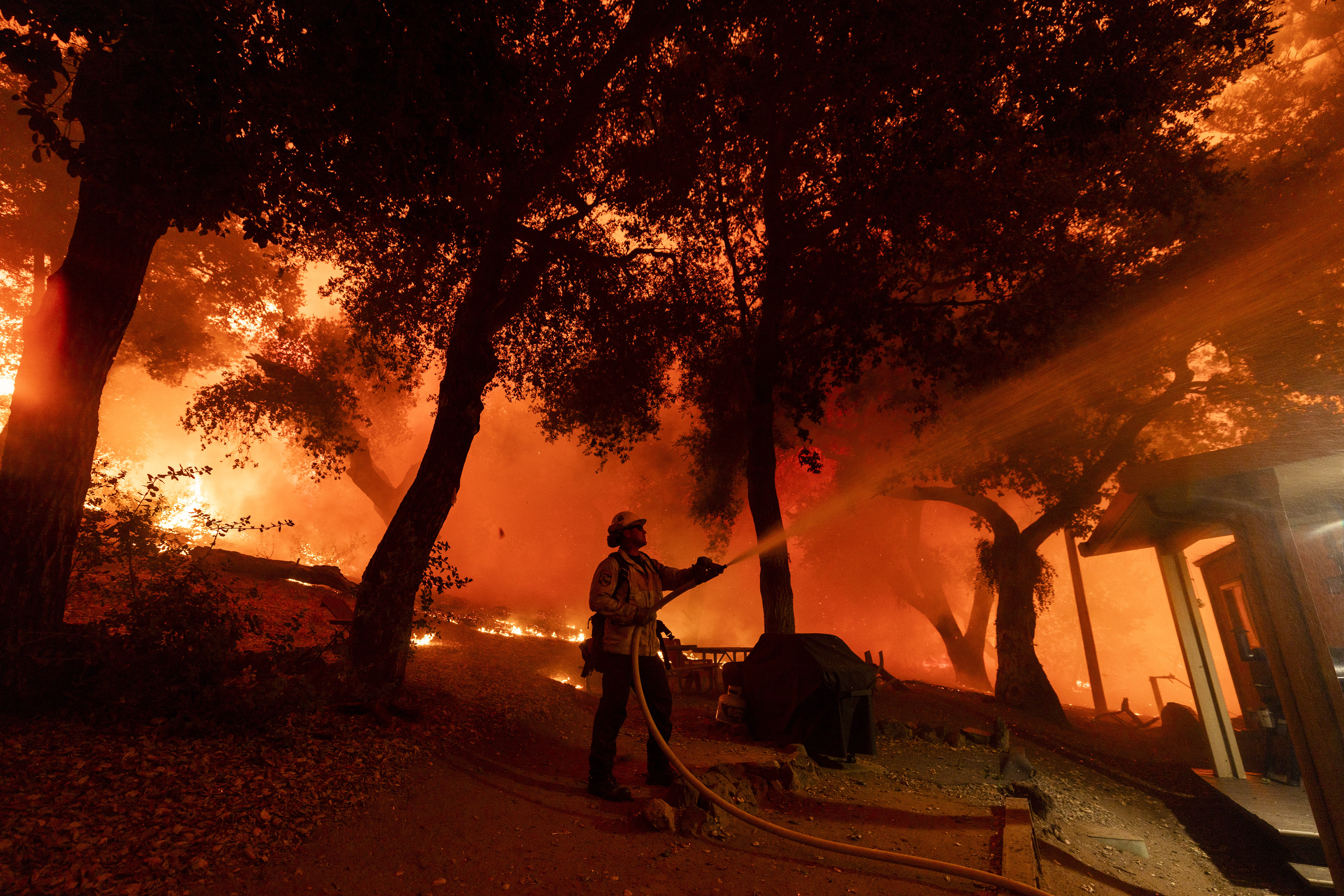 Wildfires burn out of control in Southern California