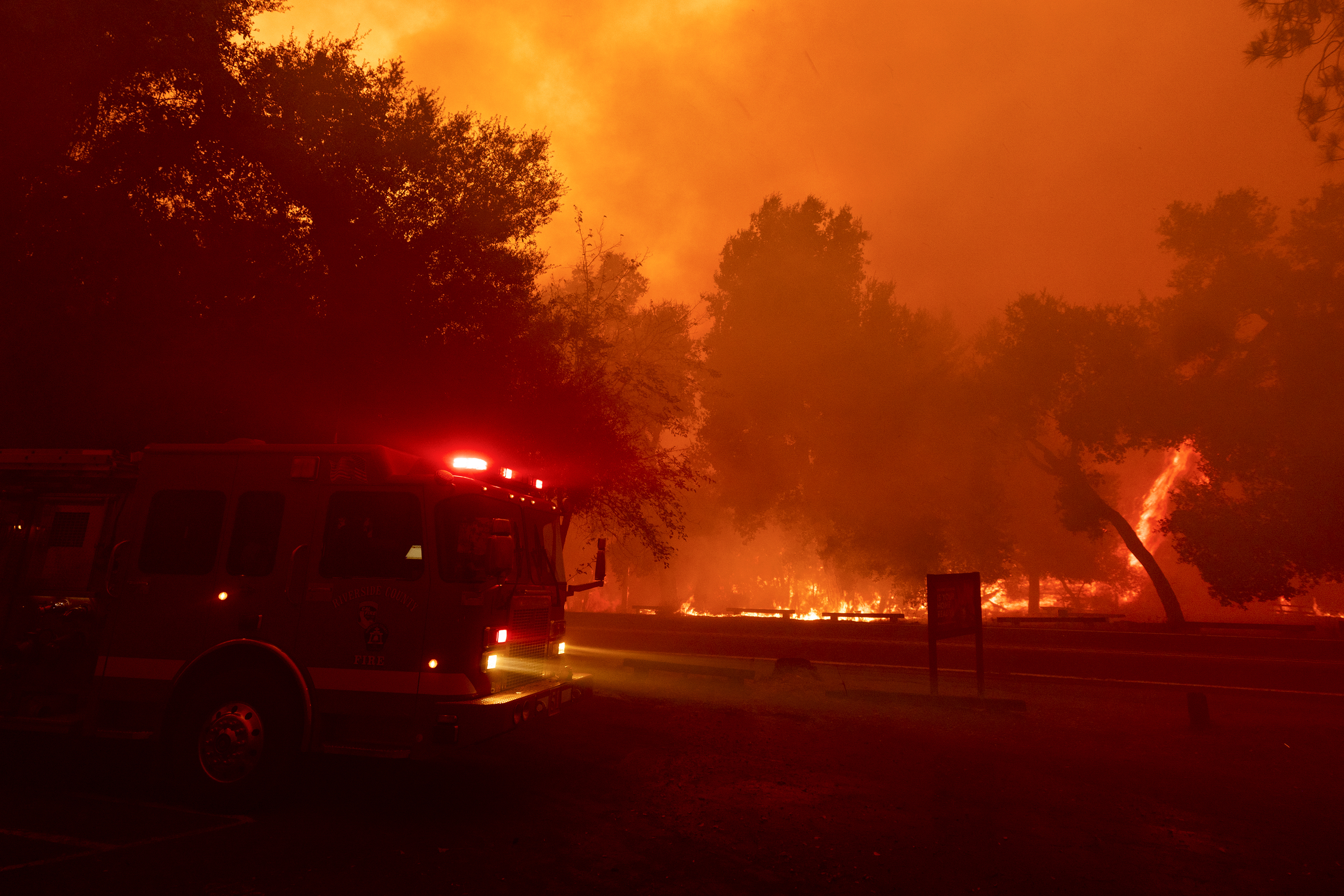 Wildfires burn out of control in Southern California