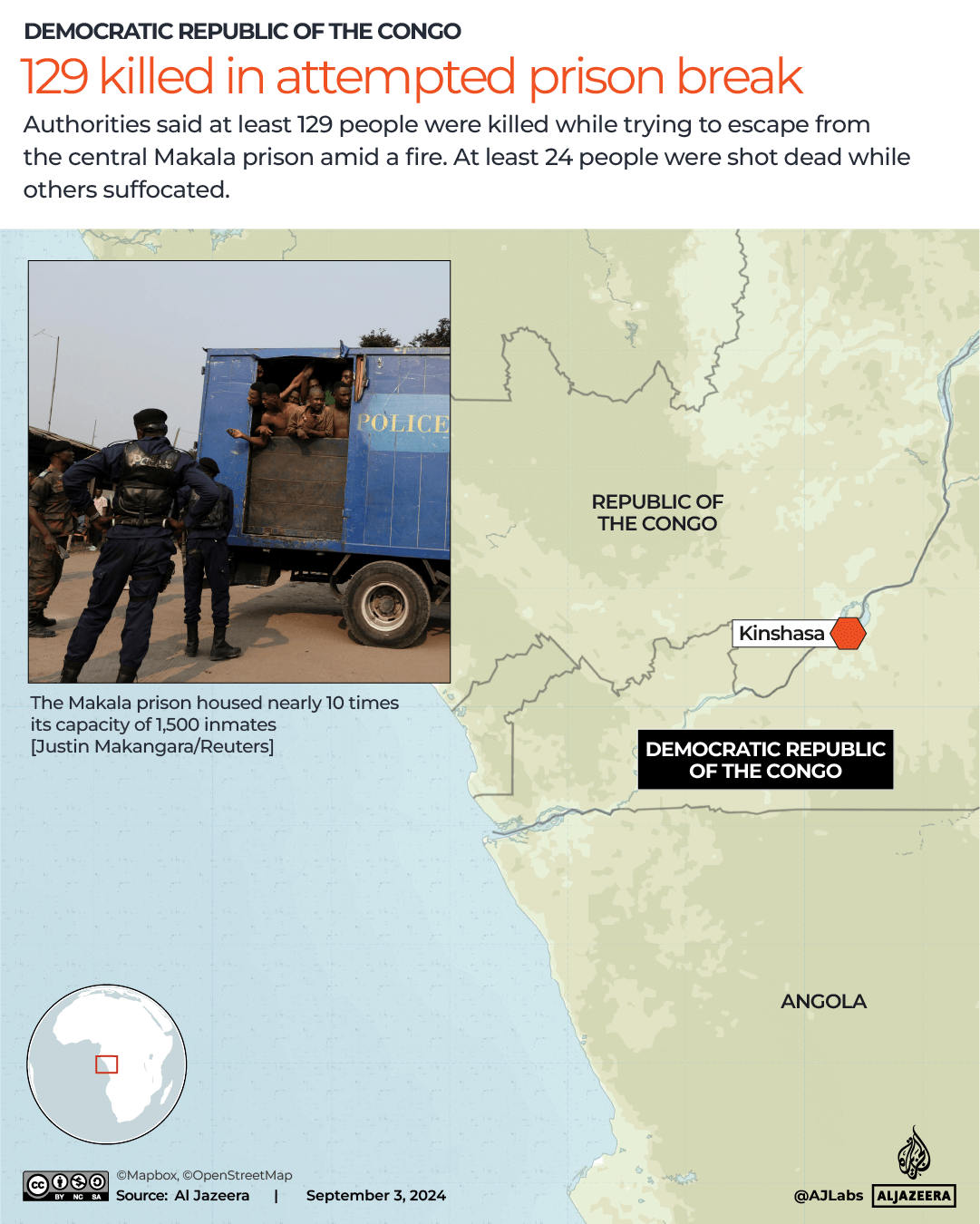 INTERACTIVE -129 killed in attempted prison break-DRC - SEPTEMBER3-2024-1725349084