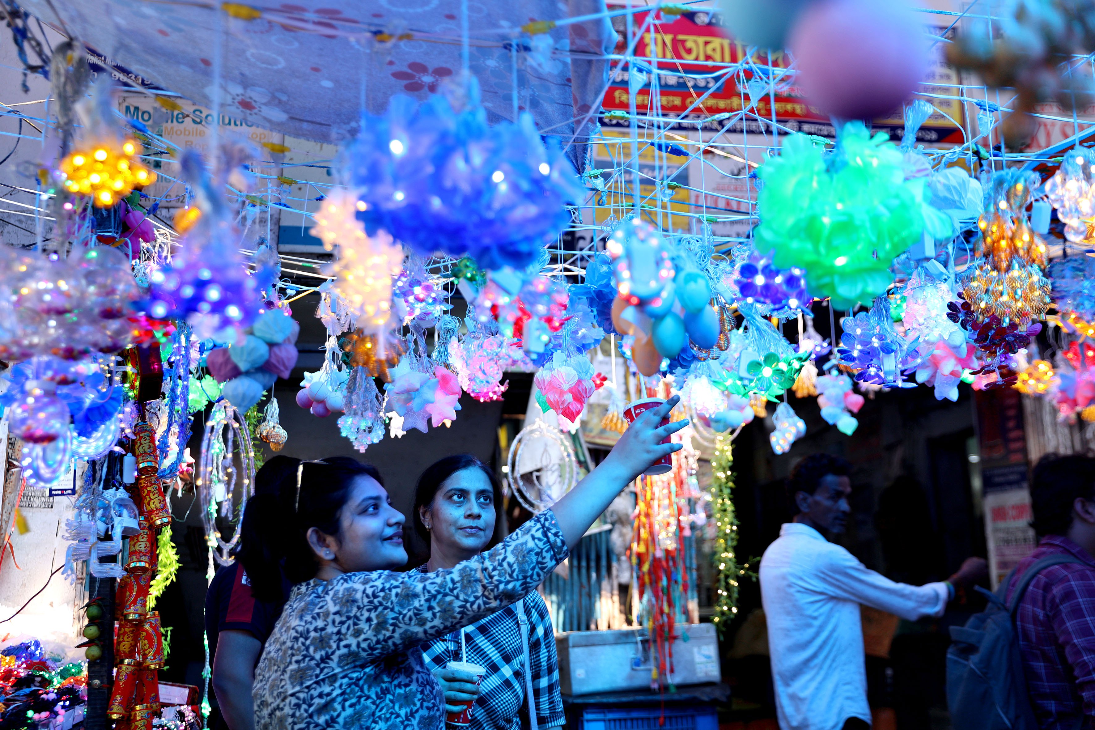 Indians celebrate Diwali, the festival of lights