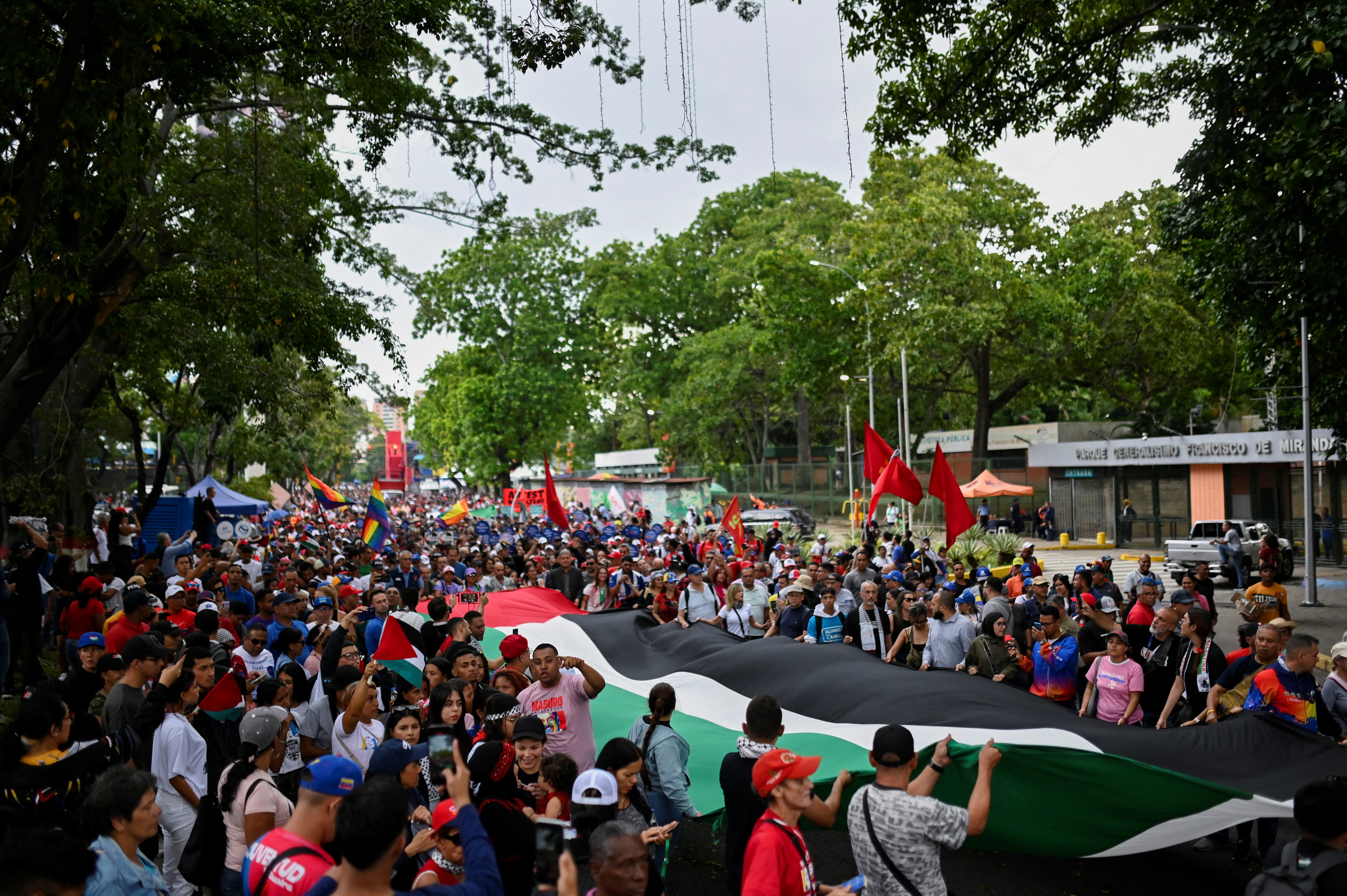 Thousands march worldwide for Gaza and Lebanon