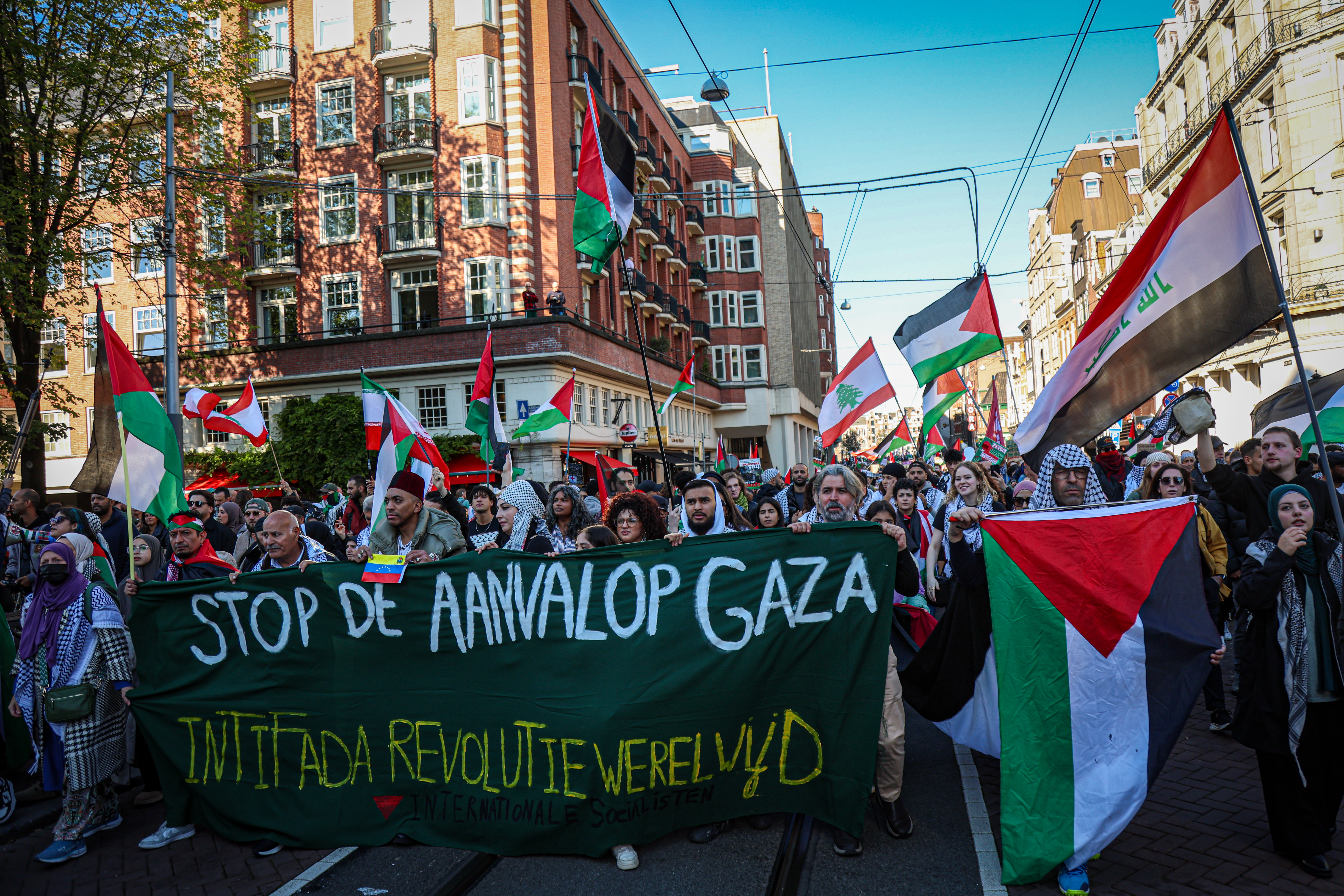 Thousands march worldwide for Gaza and Lebanon