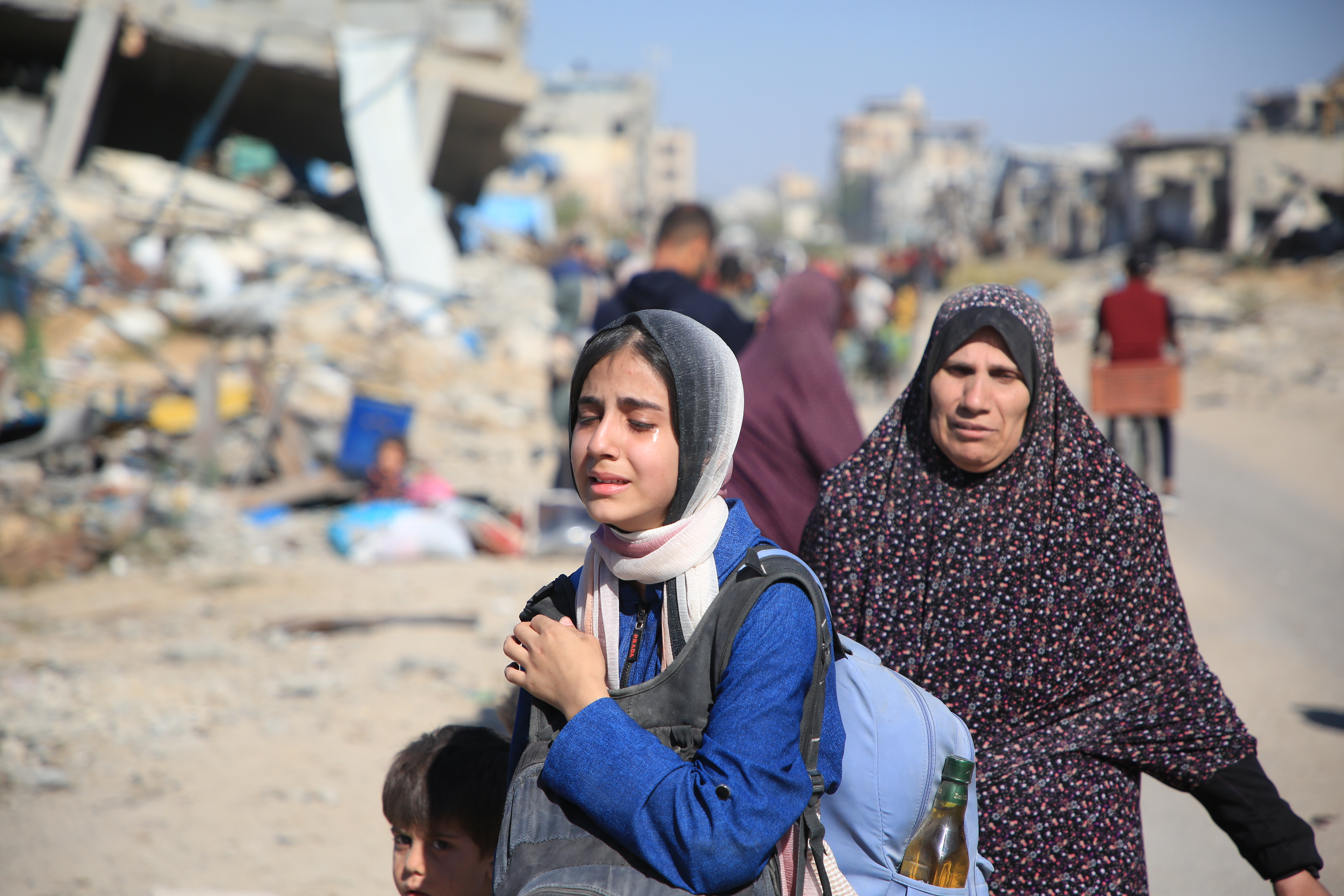 Forced migration of Gazans continues