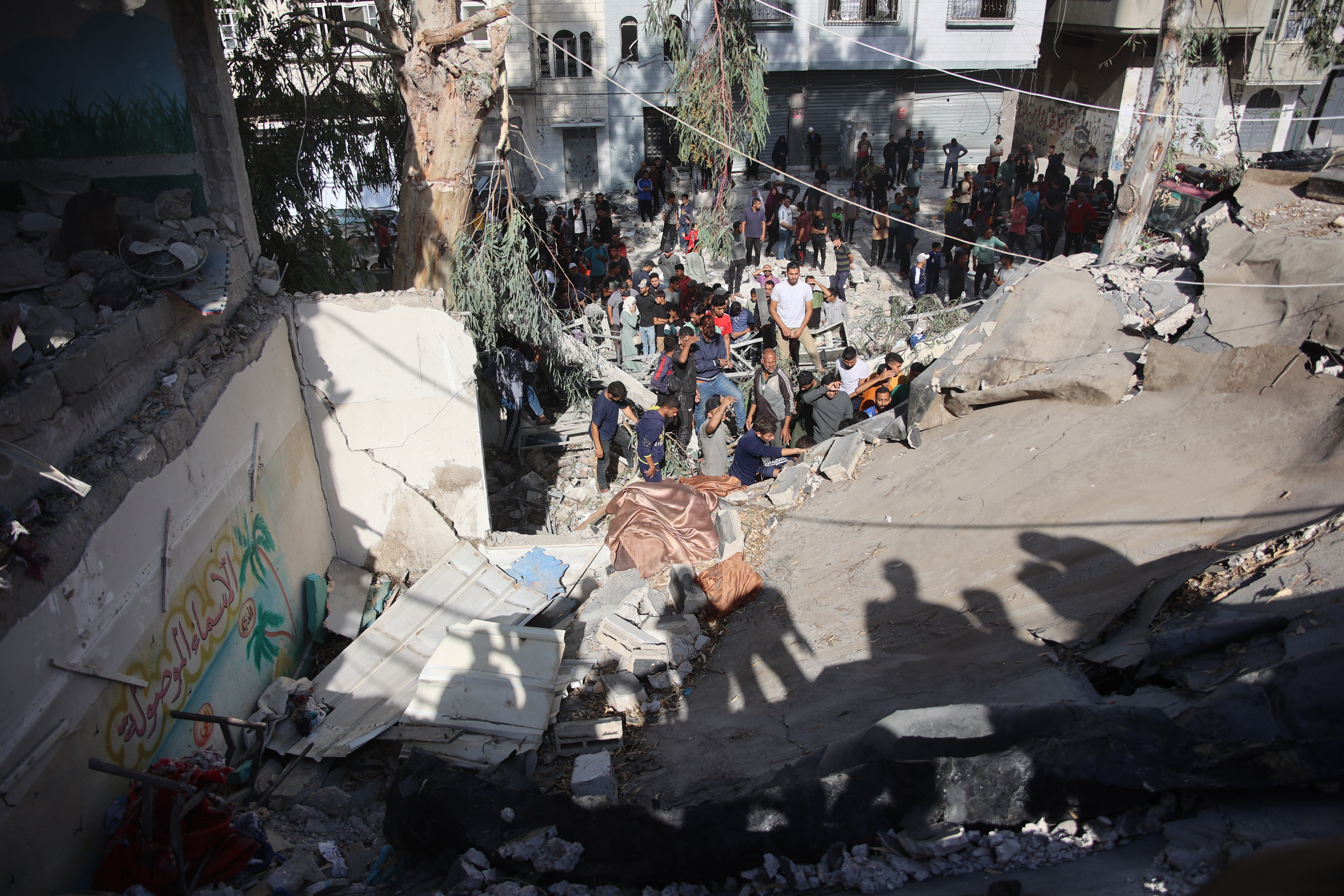 Israeli airstrike on UN-run school in Gaza City