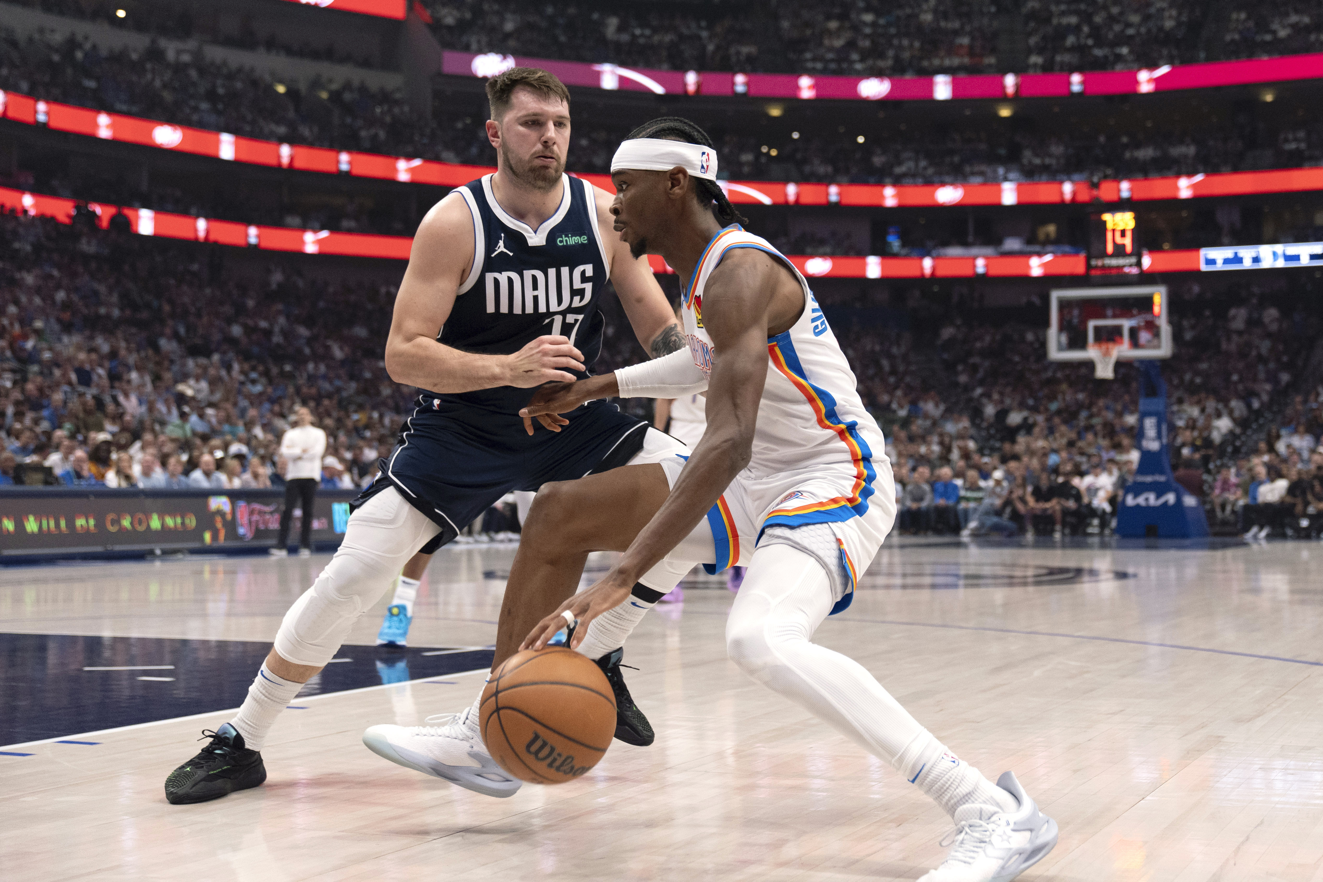 Shai Gilgeous-Alexander and Luka Doncic.
