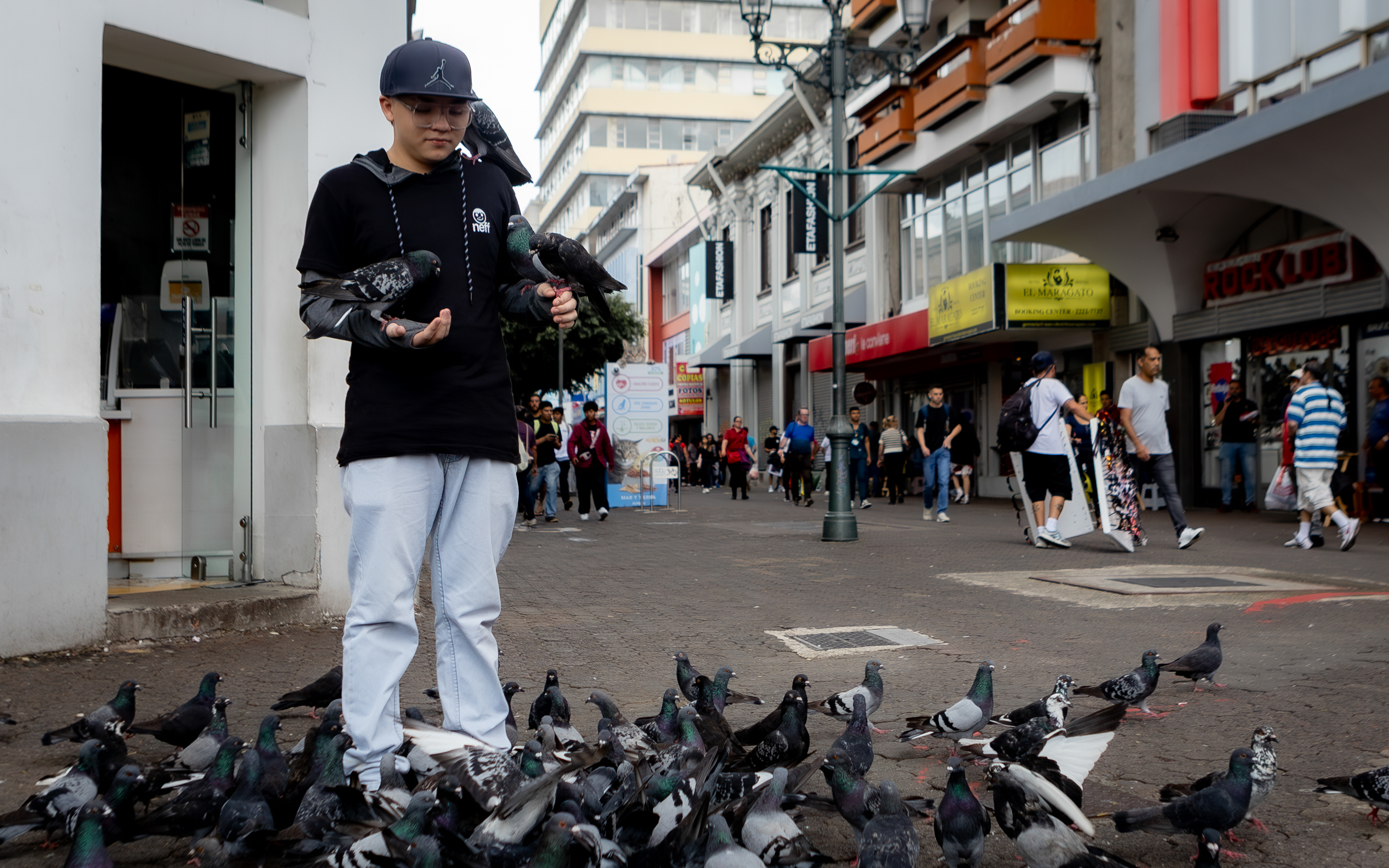 For Luis Diego, a moment of peace - but also of freedom [Diego Francisco Sánchez Lázaro/Al Jazeera]