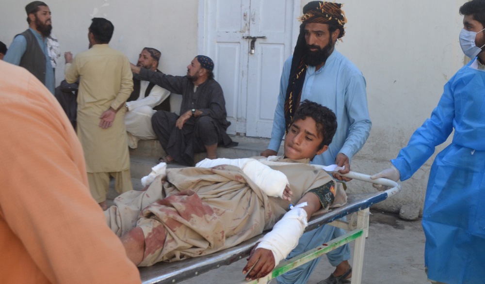 Blast at a railway station in Quetta