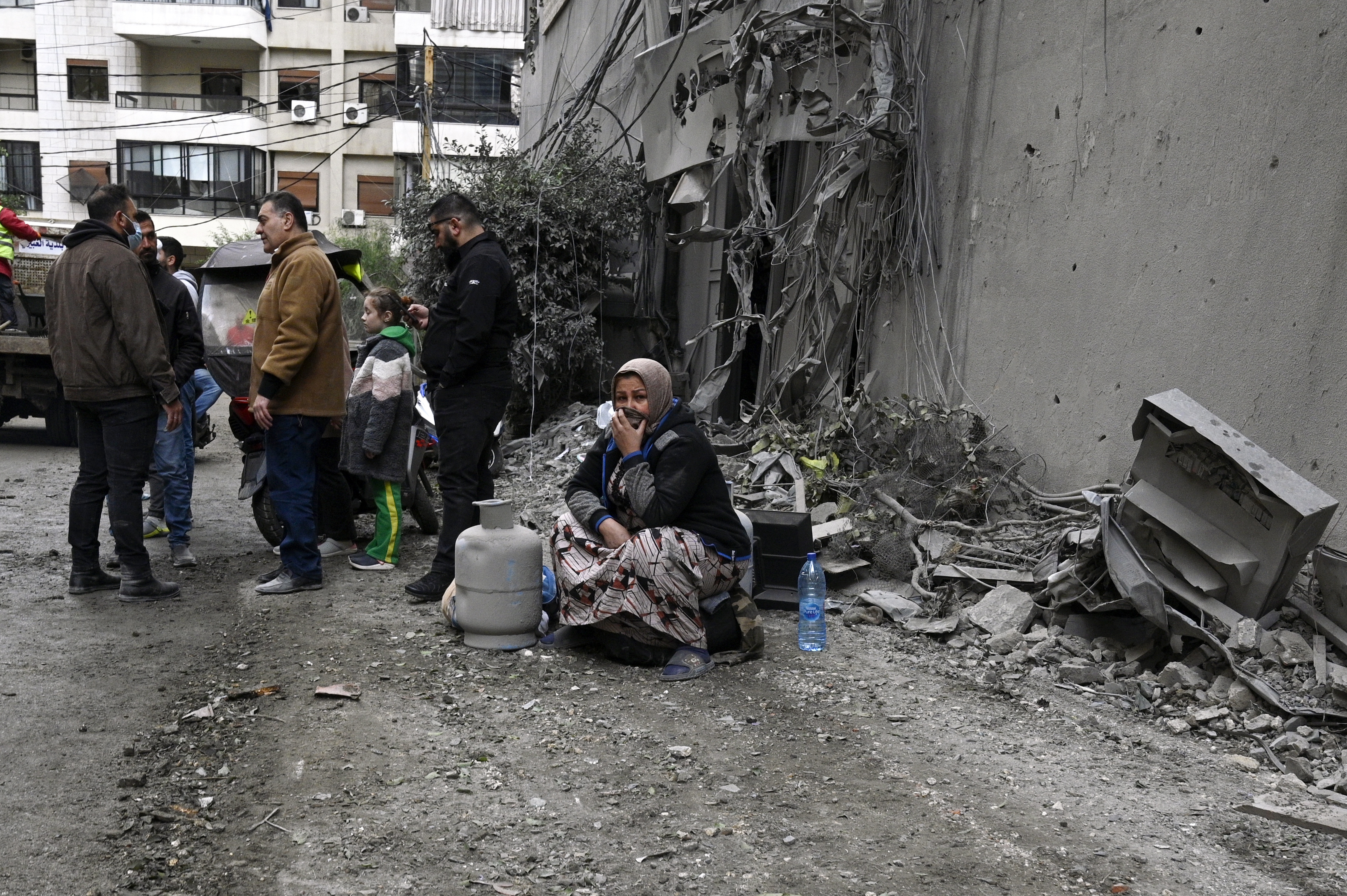 Several Israeli air strikes have hit the Lebanese capital’s southern suburbs.