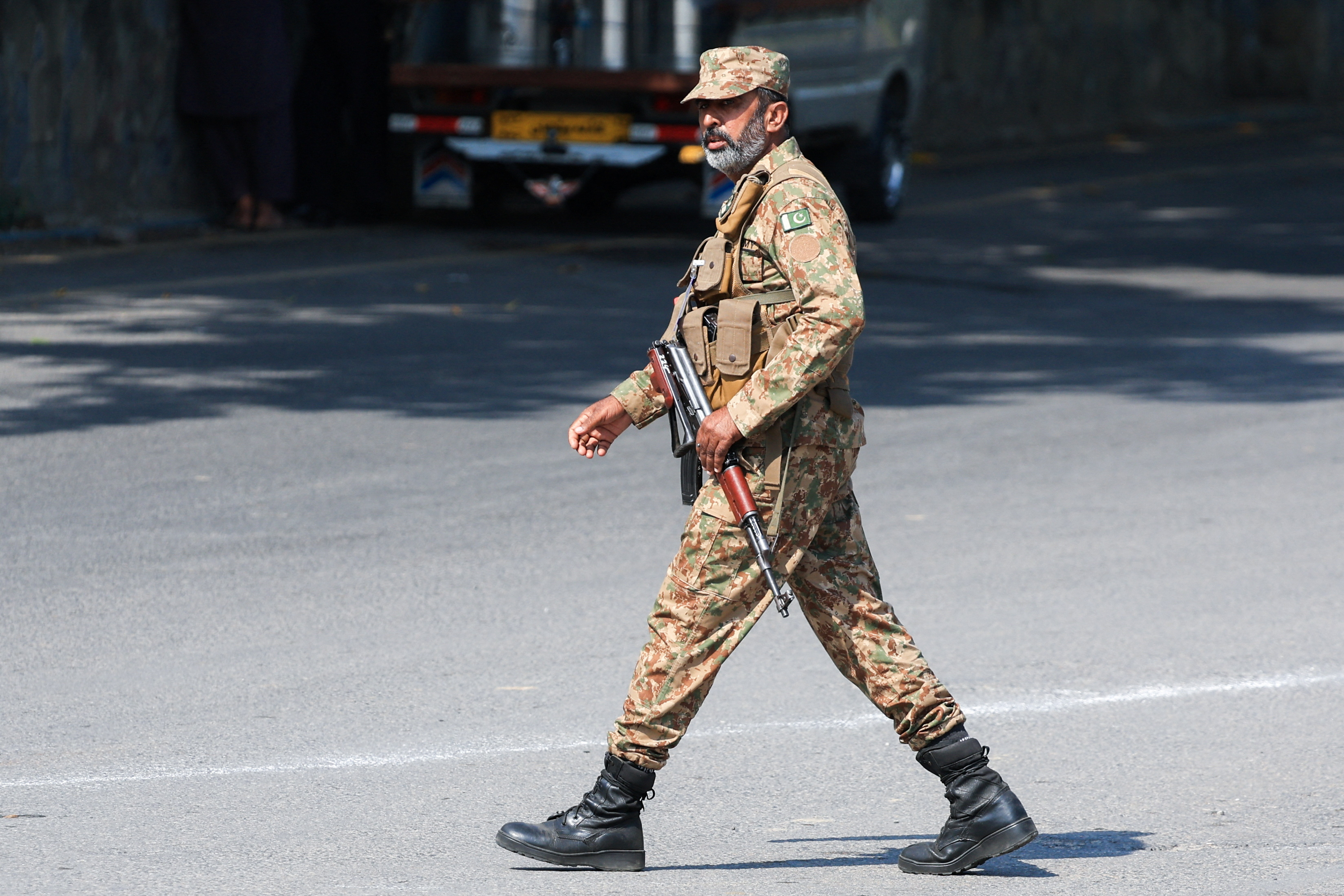 A Pakistani Army soldier