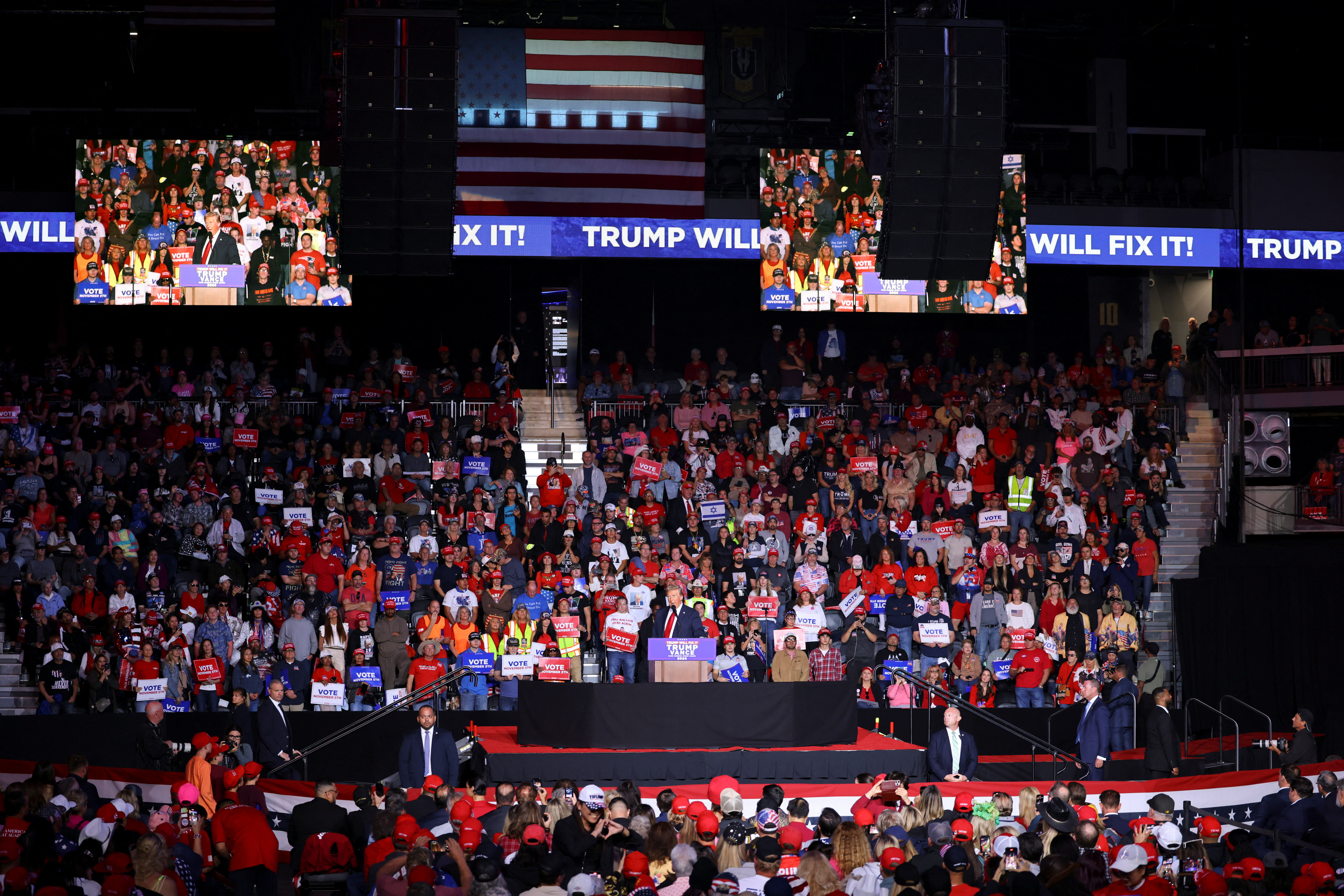 Trump rally in Henderson, Nevada
