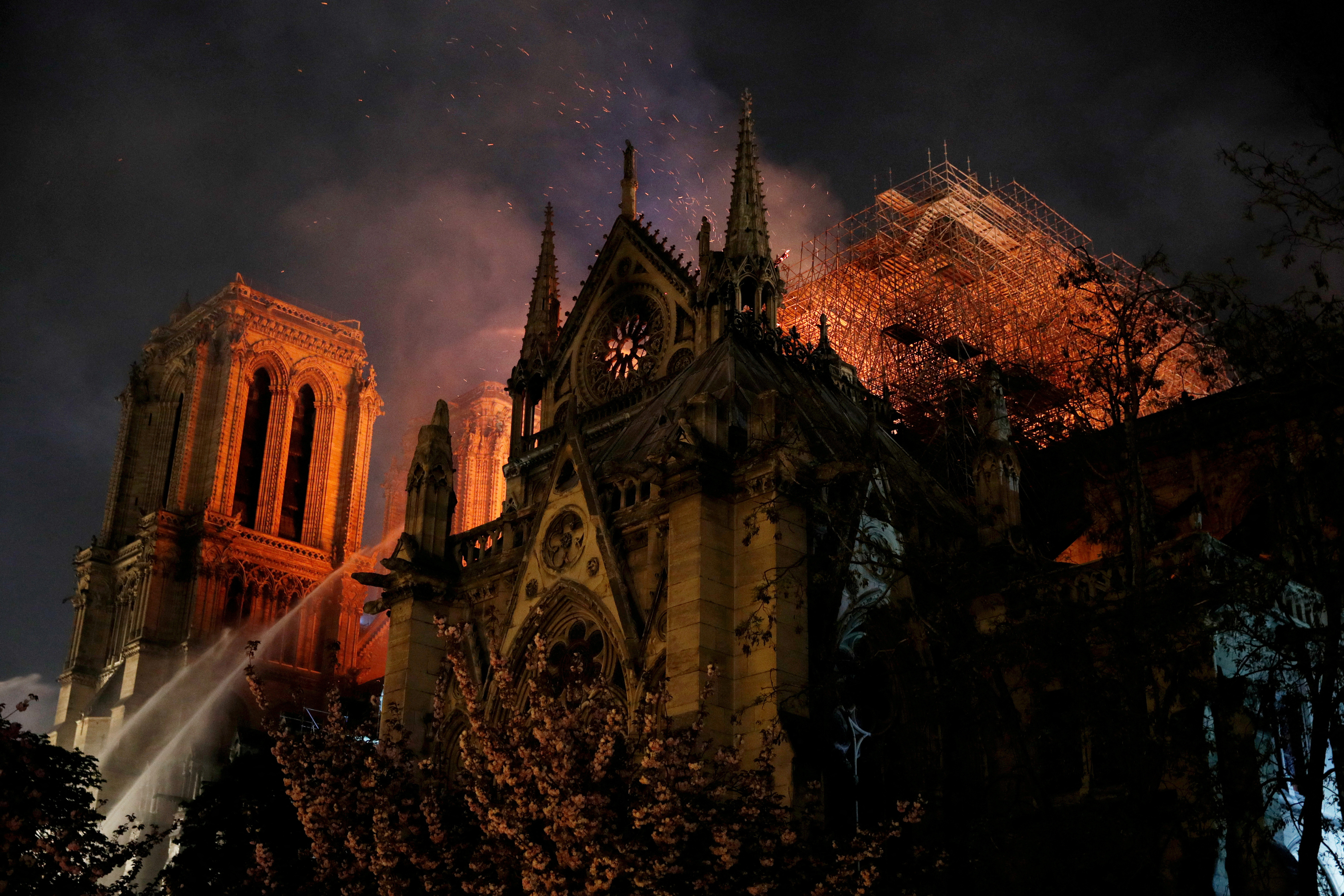Notre Dame fire
