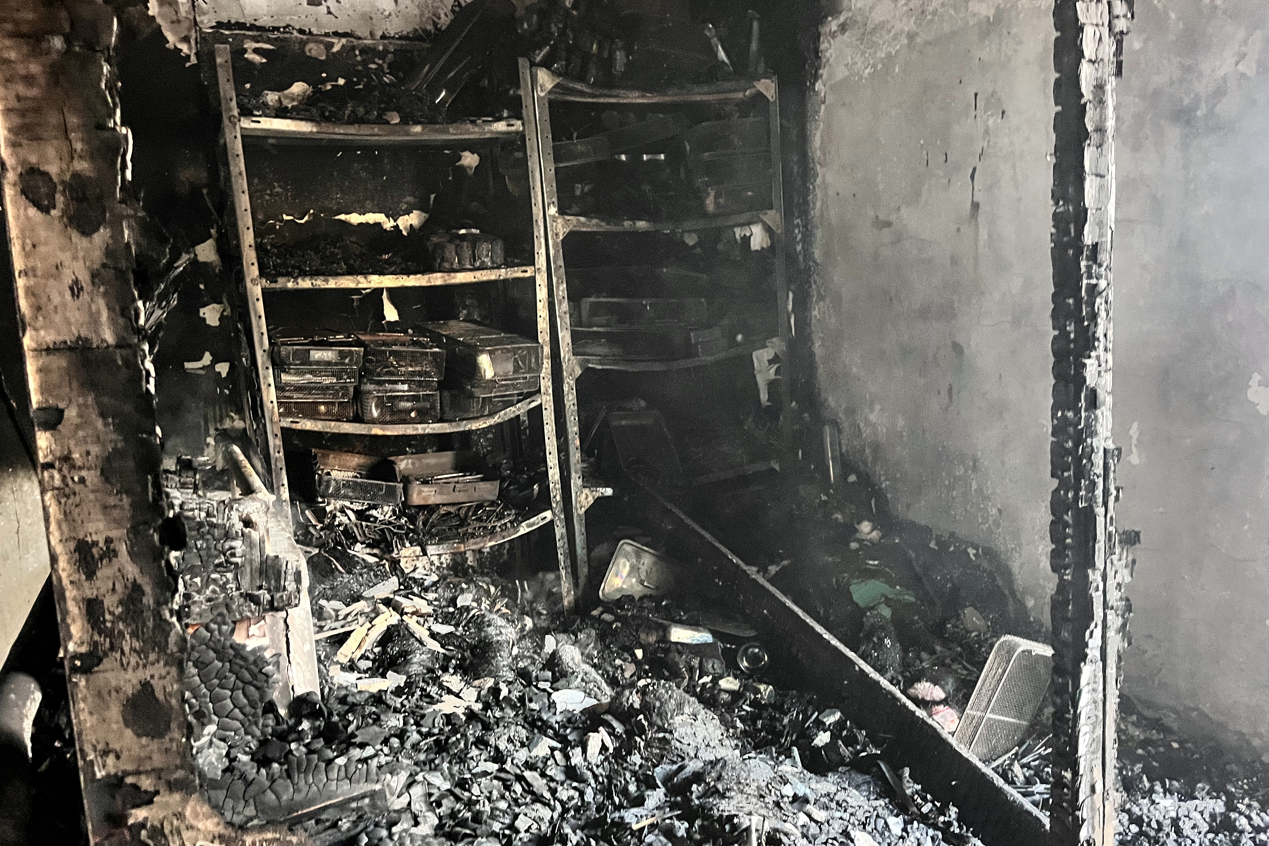 At least 46 Palestinians killed in Israeli strikes, hospital hit