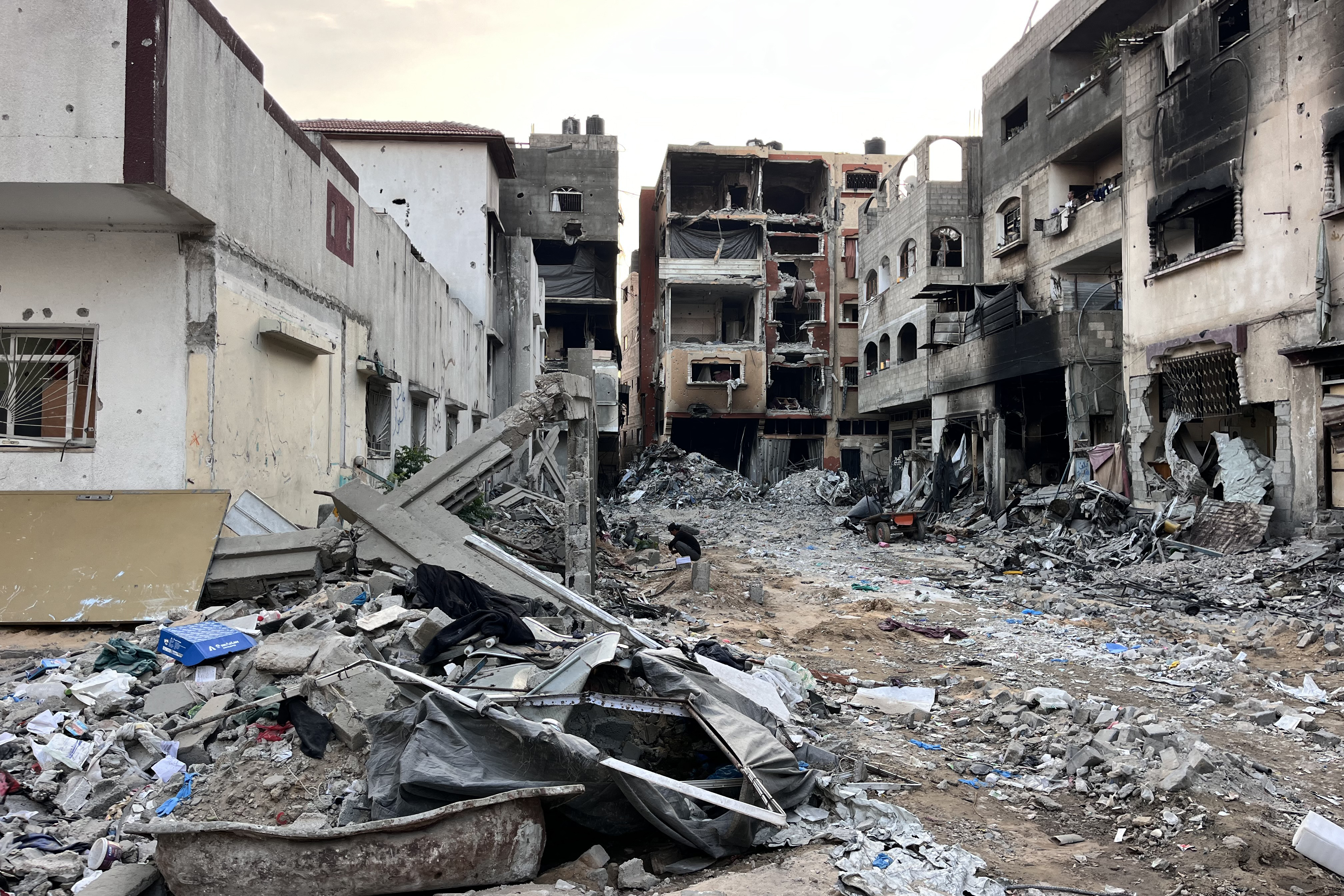 At least 46 Palestinians killed in Israeli strikes, hospital hit