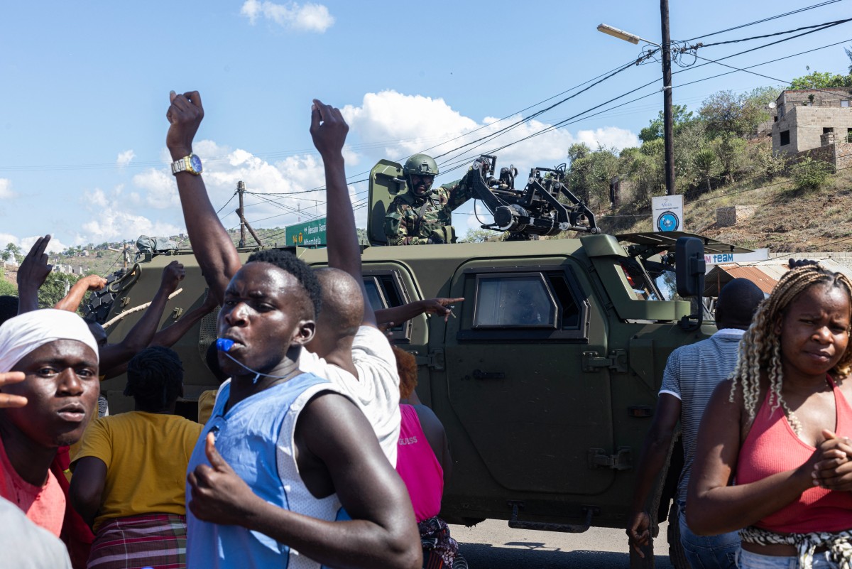 Mozambique protesters