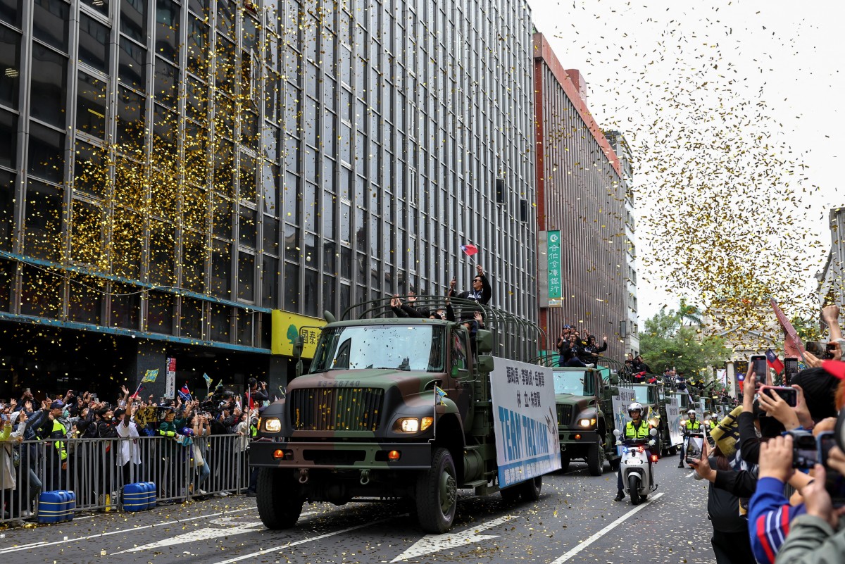 President welcomes home victorious team amid surge of Taiwan pride