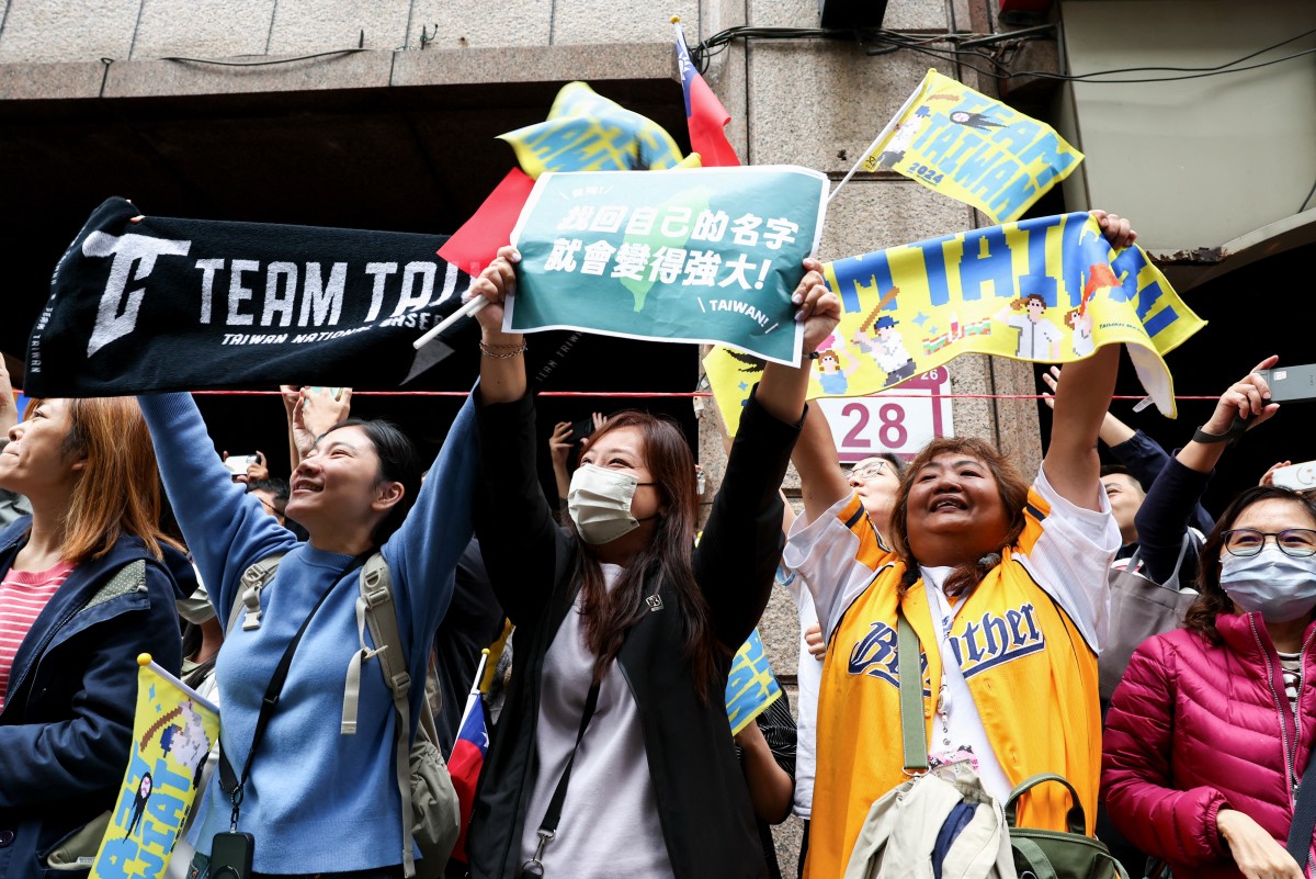 President welcomes home victorious team amid surge of Taiwan pride