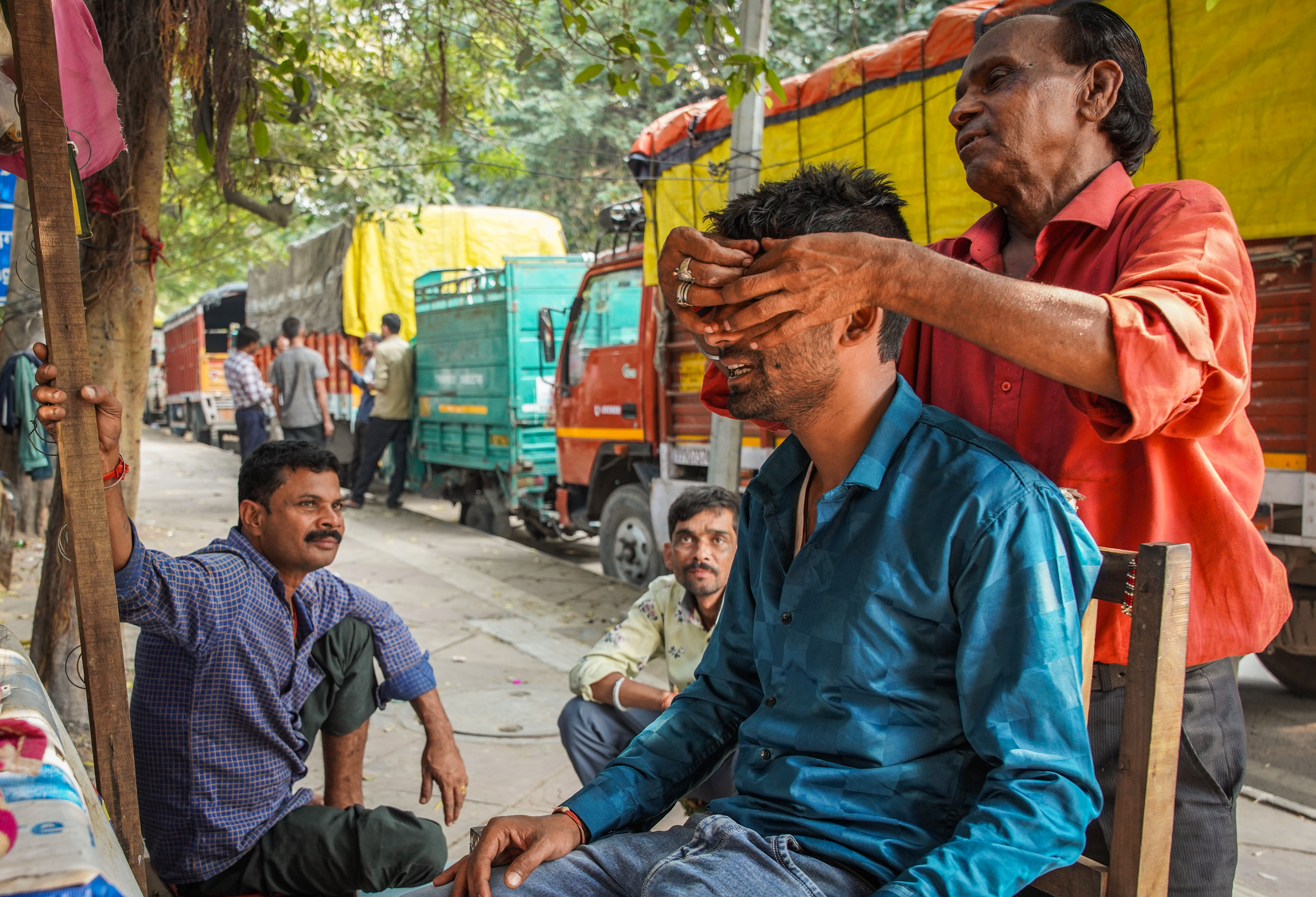 Delhi barbers