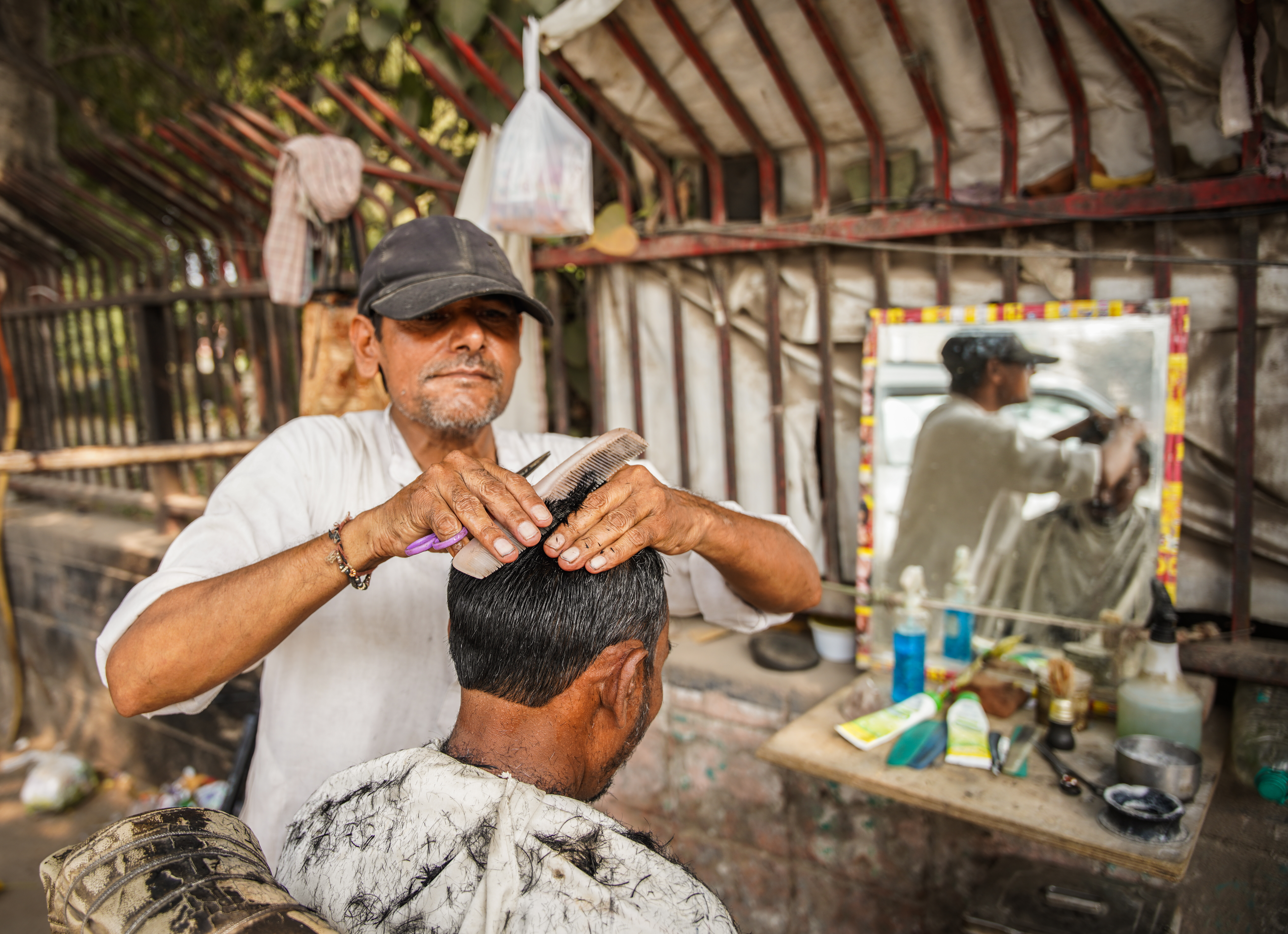 Delhi barbers