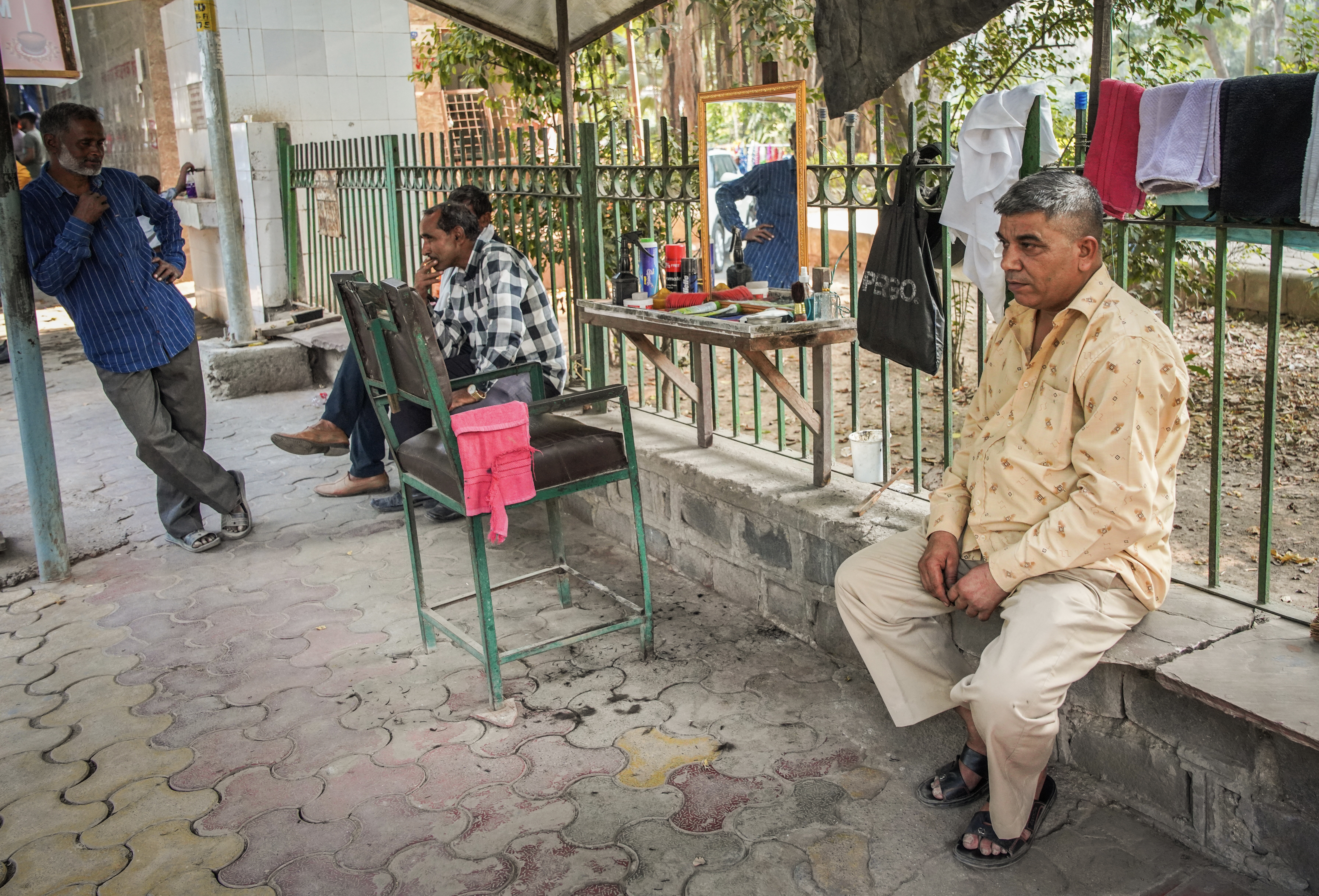 Delhi barbers