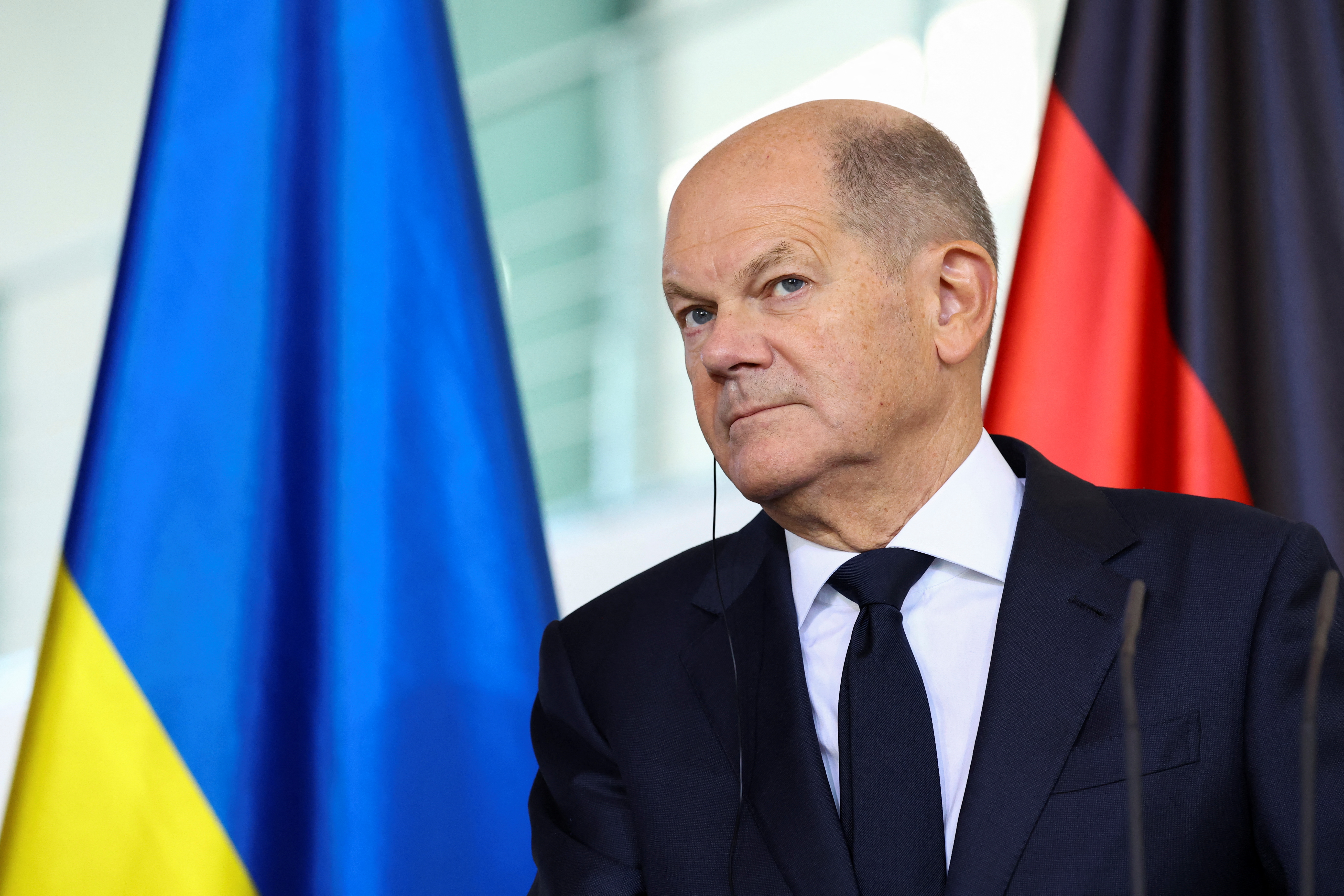 German Chancellor Olaf Scholz