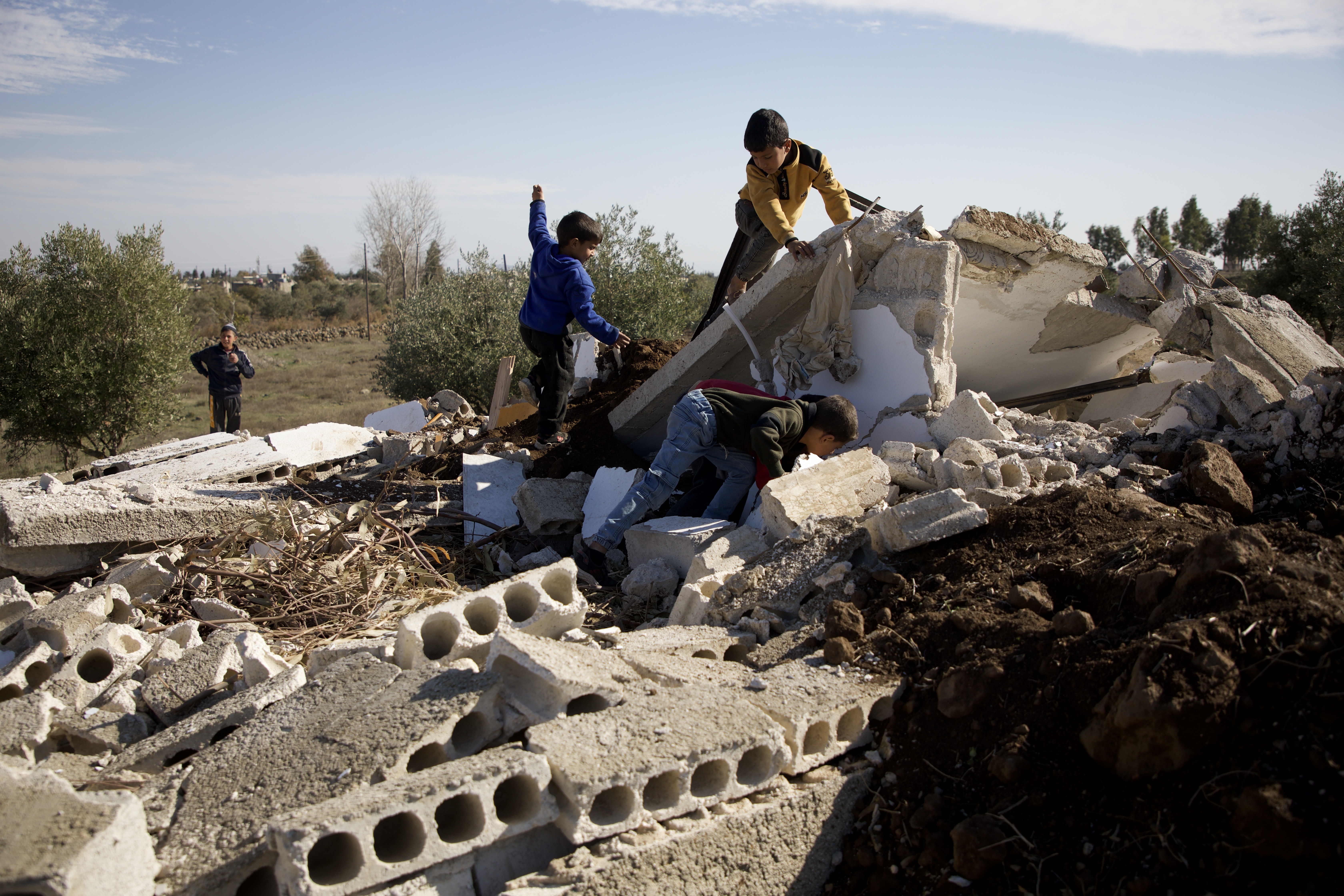 Quneitra home demolitions by Israel