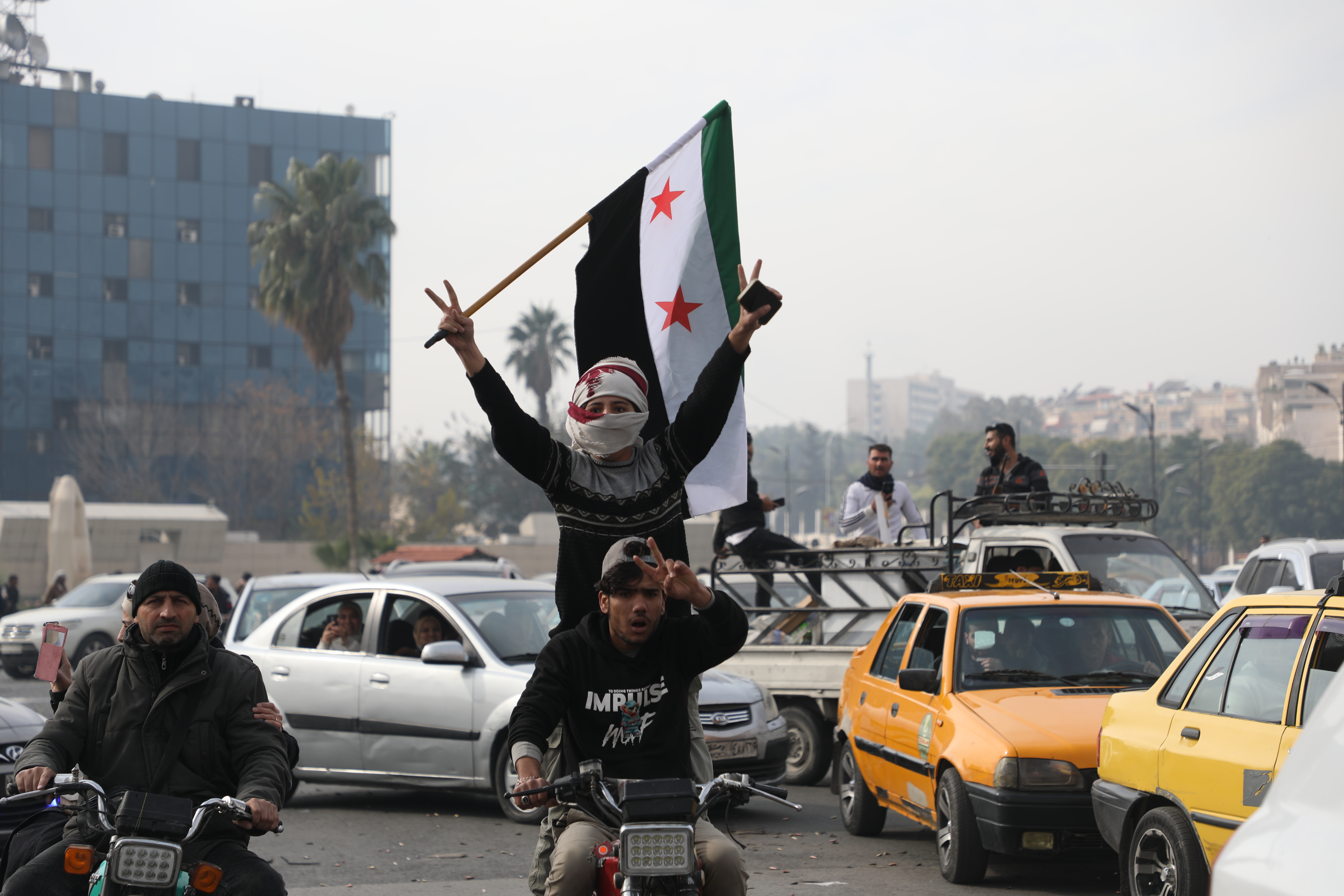 Joyous celebrations in Syria